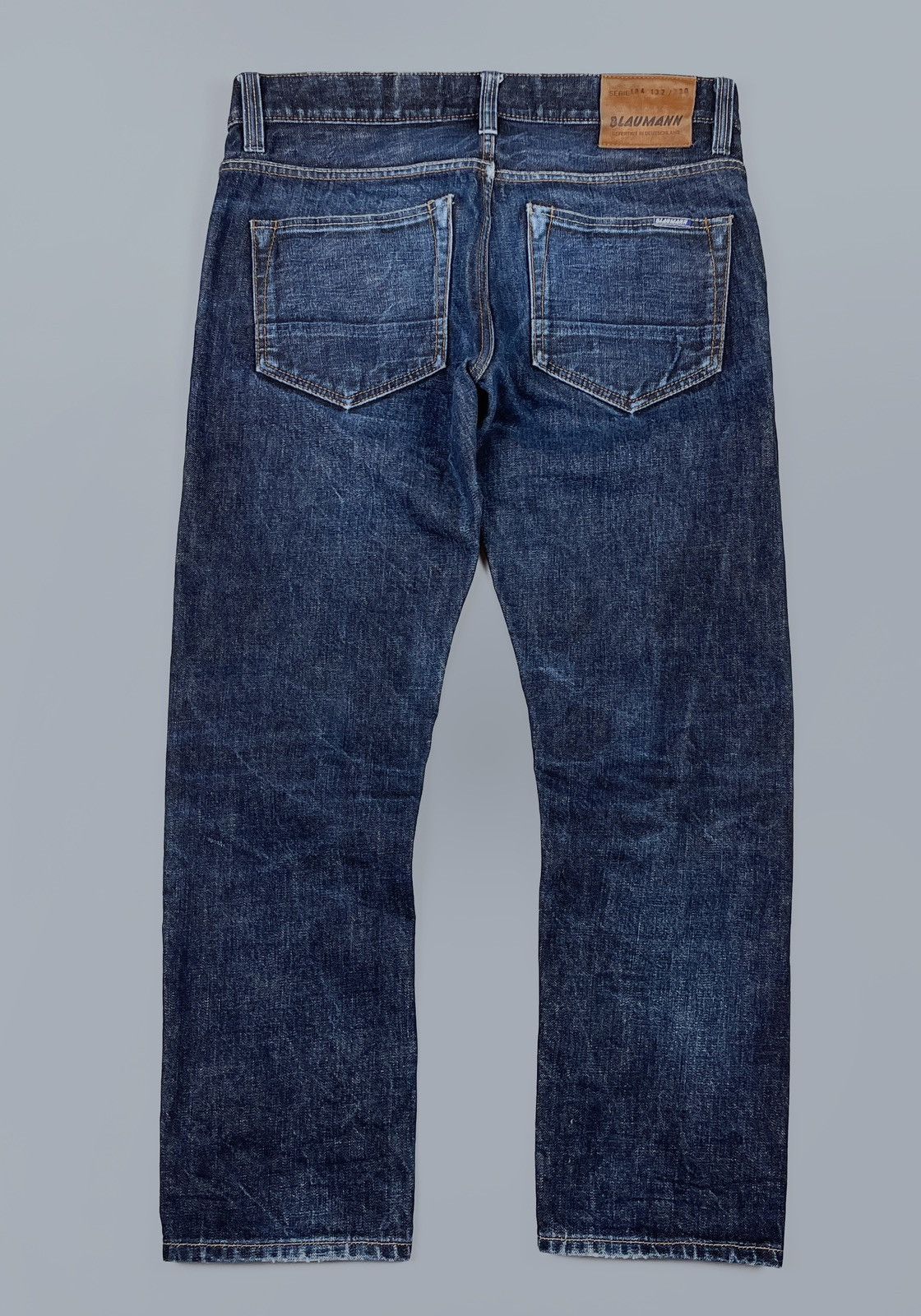 Other Men’s BLAUMANN Blue Raw Selvage Denim Pants Size W32 L32 Size US 32 / EU 48 - 3 Thumbnail