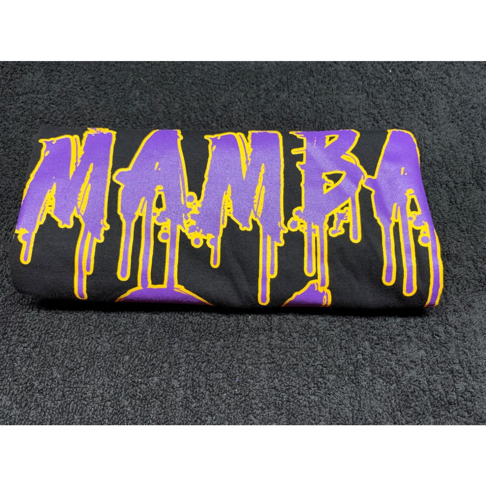 Vintage Zuni Kobe Bryant Mamba 24 T-Shirt Adult Medium Black Mens Size US M / EU 48-50 / 2 - 7 Thumbnail