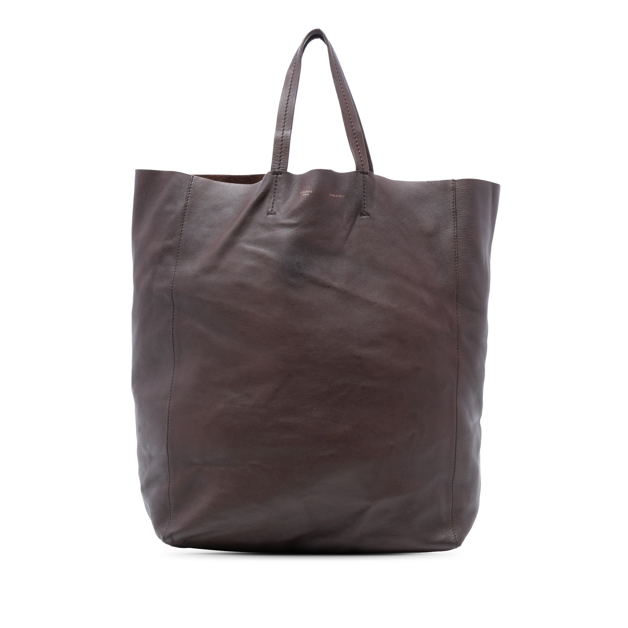 Celine Celine Leather Vertical Cabas Tote Size ONE SIZE - 1 Thumbnail