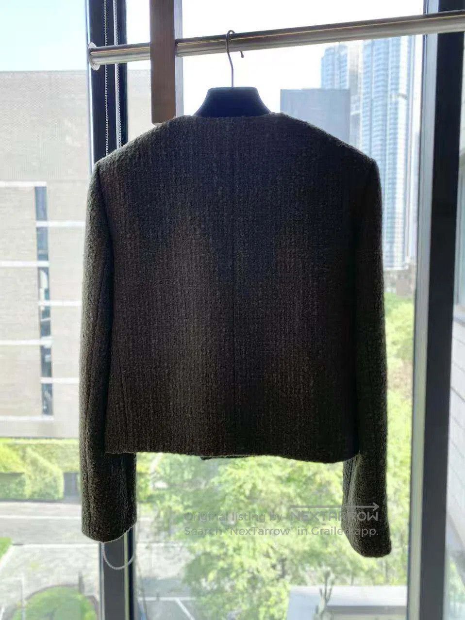 Celine Celine Tweed double-breasted coat| Size XXS / US 00 / IT 34 - 3 Thumbnail