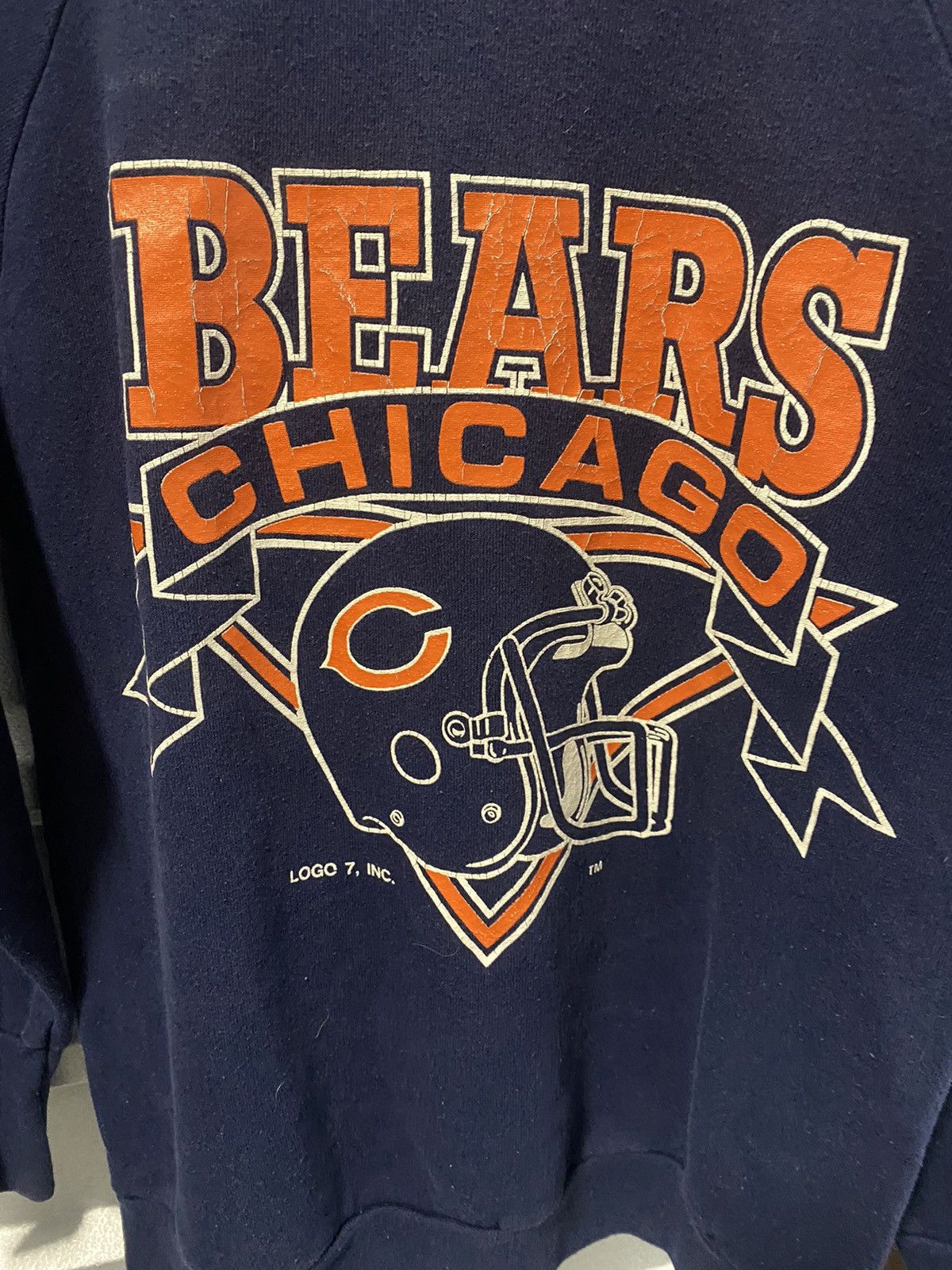 Logo 7 × NFL × Vintage 1980’s Chicago Bears Logo 7 Sweatshirt Size US L / EU 52-54 / 3 - 2 Thumbnail