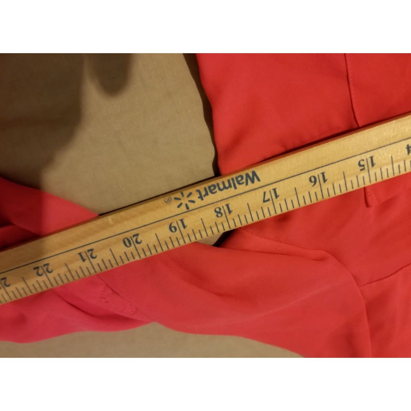 Express Express Dress Shirt Womens XS Red Button Blouse Size XS / US 0-2 / IT 36-38 - 4 Thumbnail