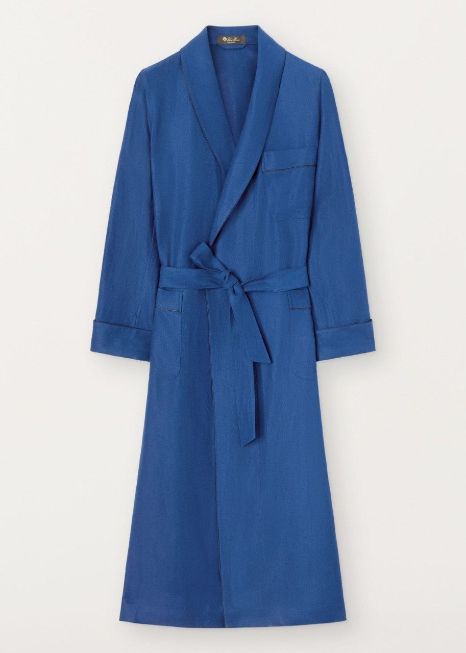Loro Piana o1srvl11e0524 Robes in Navy Blue Size L / US 10 / IT 46 - 1 Preview