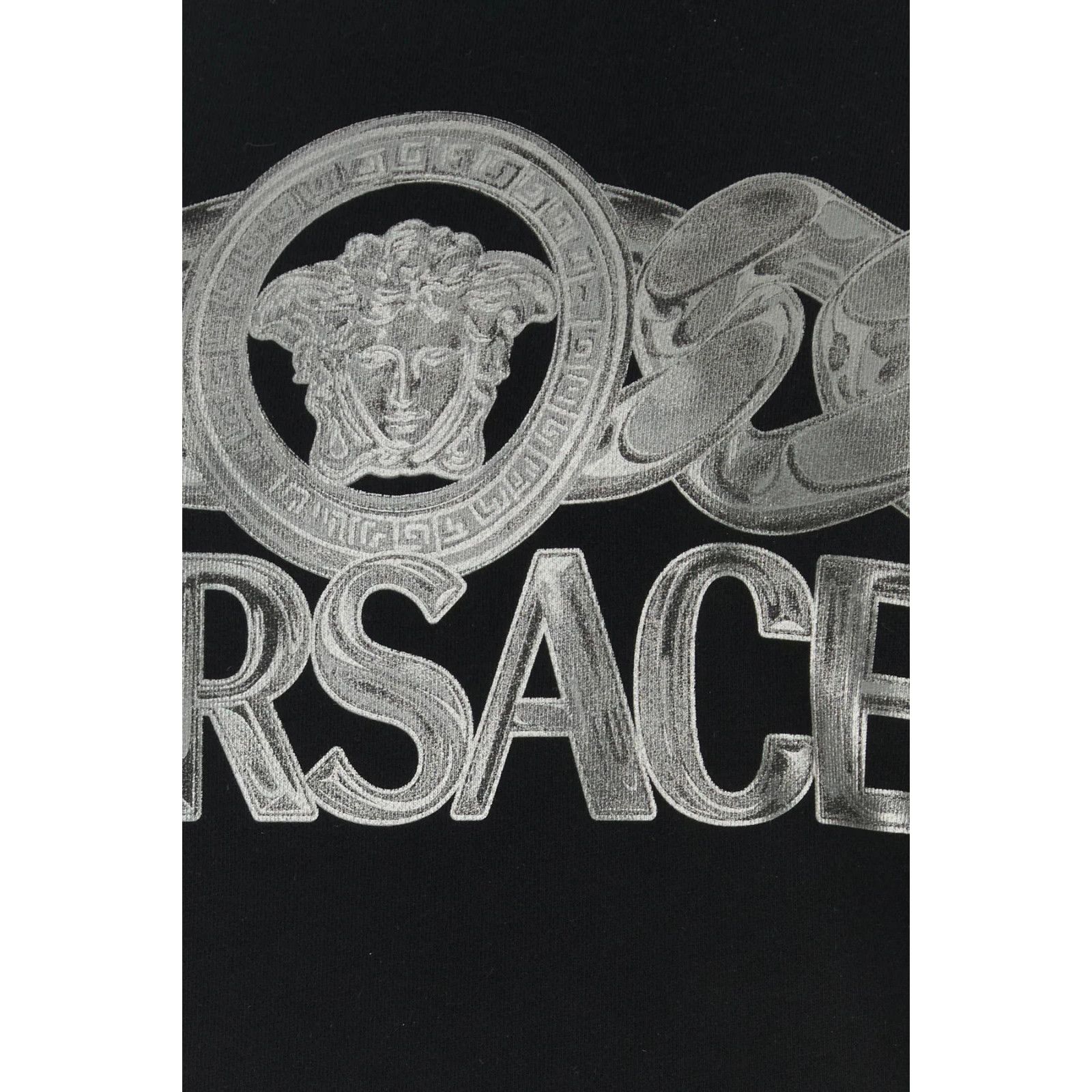 Versace VERSACE Black Cotton Sweatshirt New & Authentic (Men's size: Size US S / EU 44-46 / 1 - 3 Thumbnail