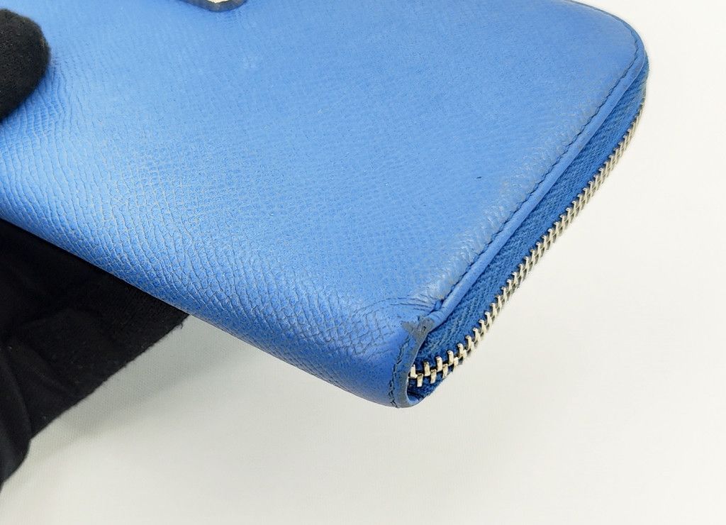 Tod's TOD'S zip around blue leather long wallet Size ONE SIZE - 9 Thumbnail