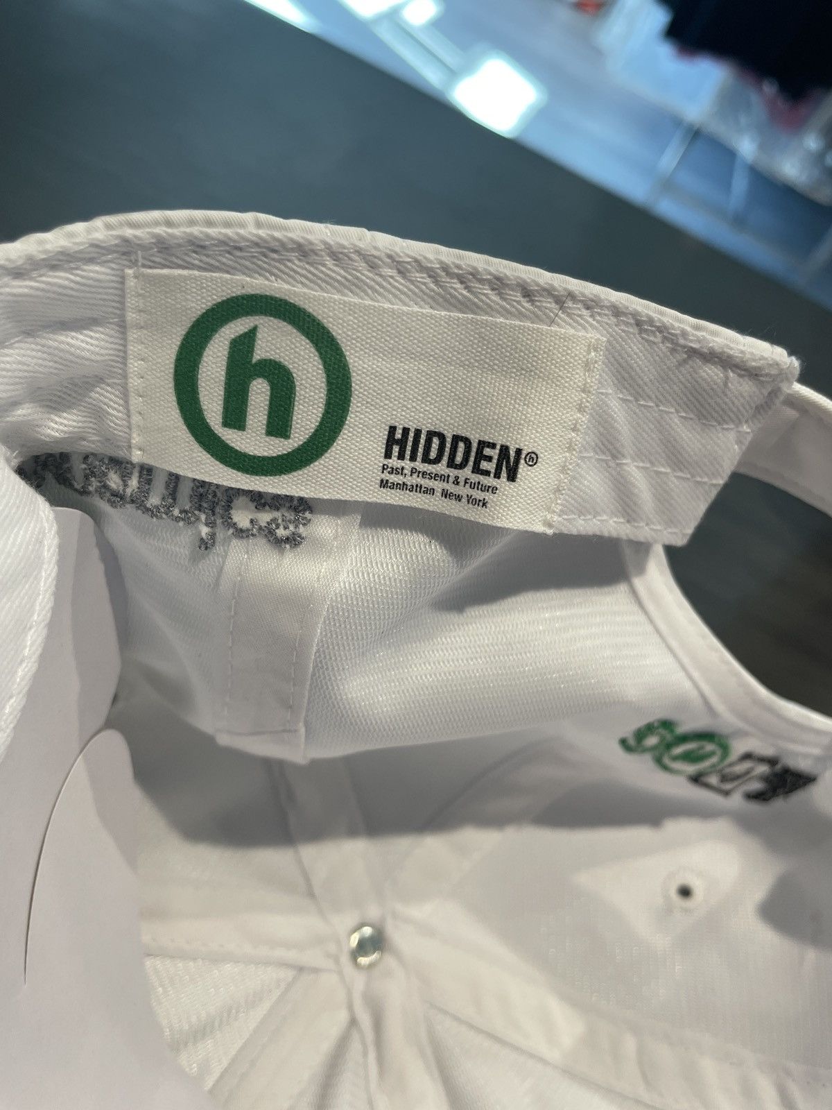 Asics × HIDDEN Hidden Asics Visual Dynamics Hat Size ONE SIZE - 4 Thumbnail