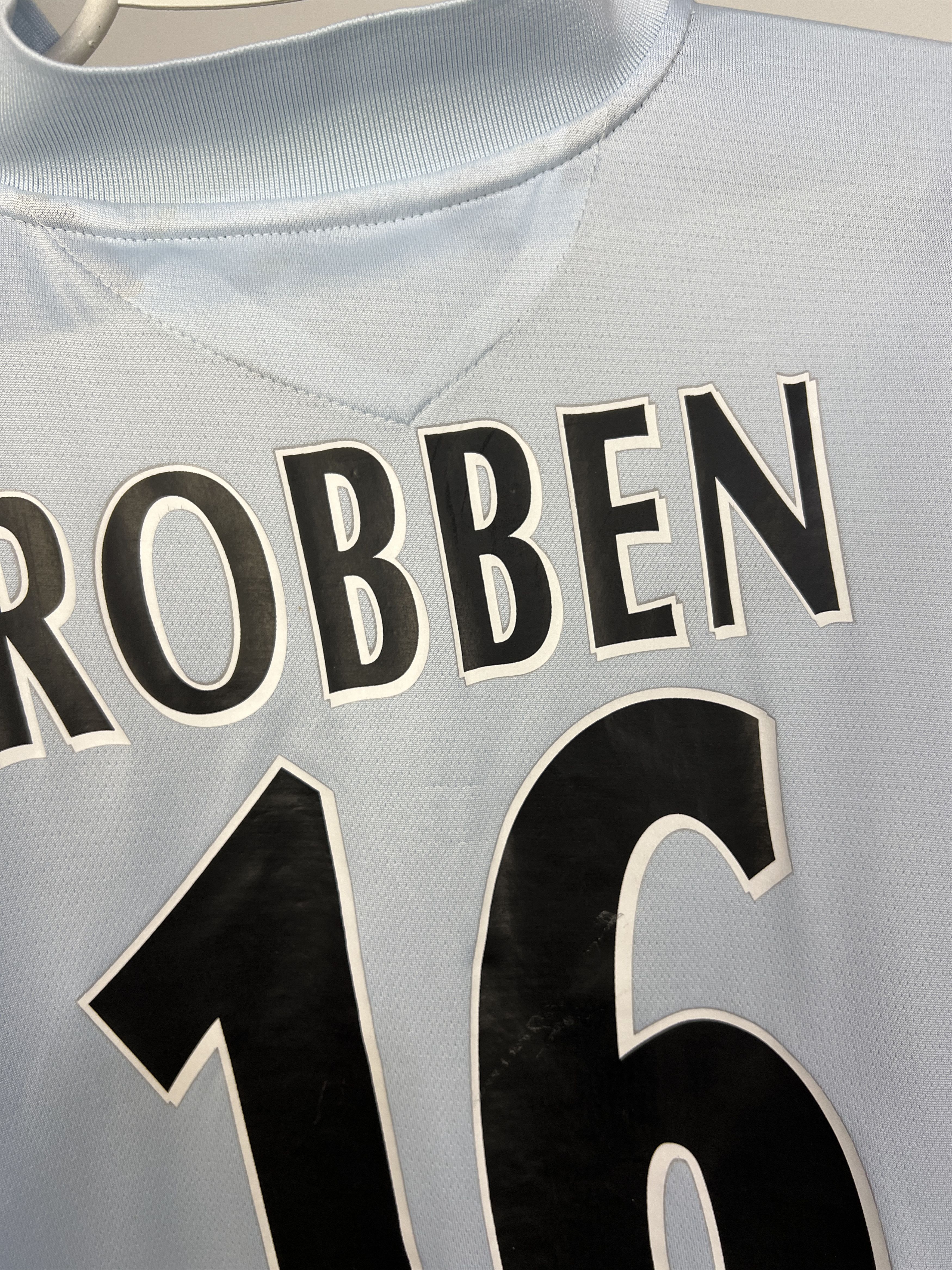 Umbro Chelsea Away football shirt 2005 Soccer #16 Robben Jersey Size US L / EU 52-54 / 3 - 14 Thumbnail