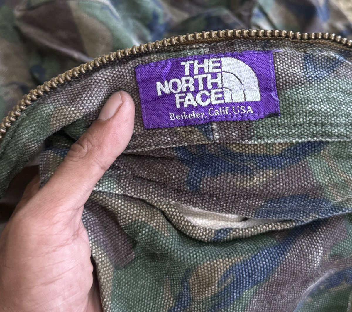 The North Face The North Face Purple Label Canvas Camouflage Bag Size ONE SIZE - 4 Thumbnail
