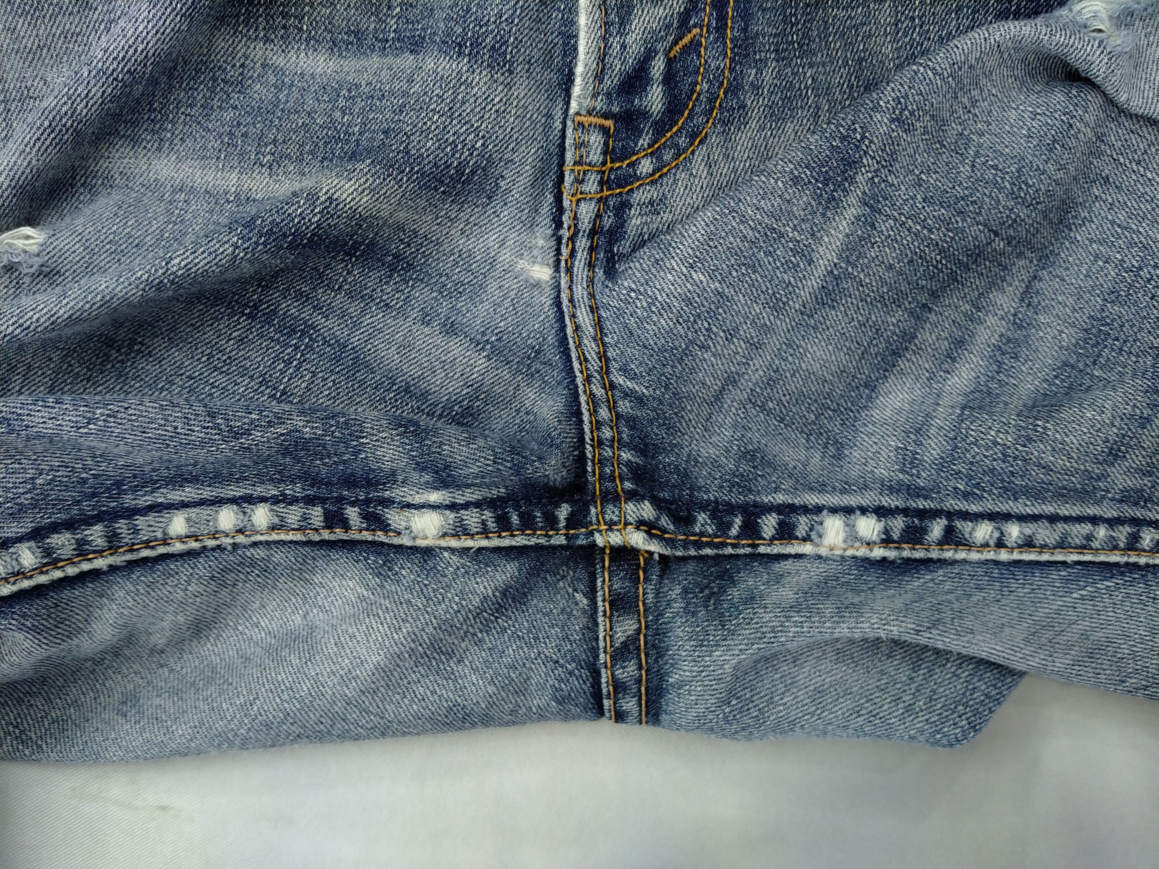 Levi's Blue Vintage Levi's 504 Distressed Denim 32x34 -JN208 Size US 32 / EU 48 - 15 Thumbnail