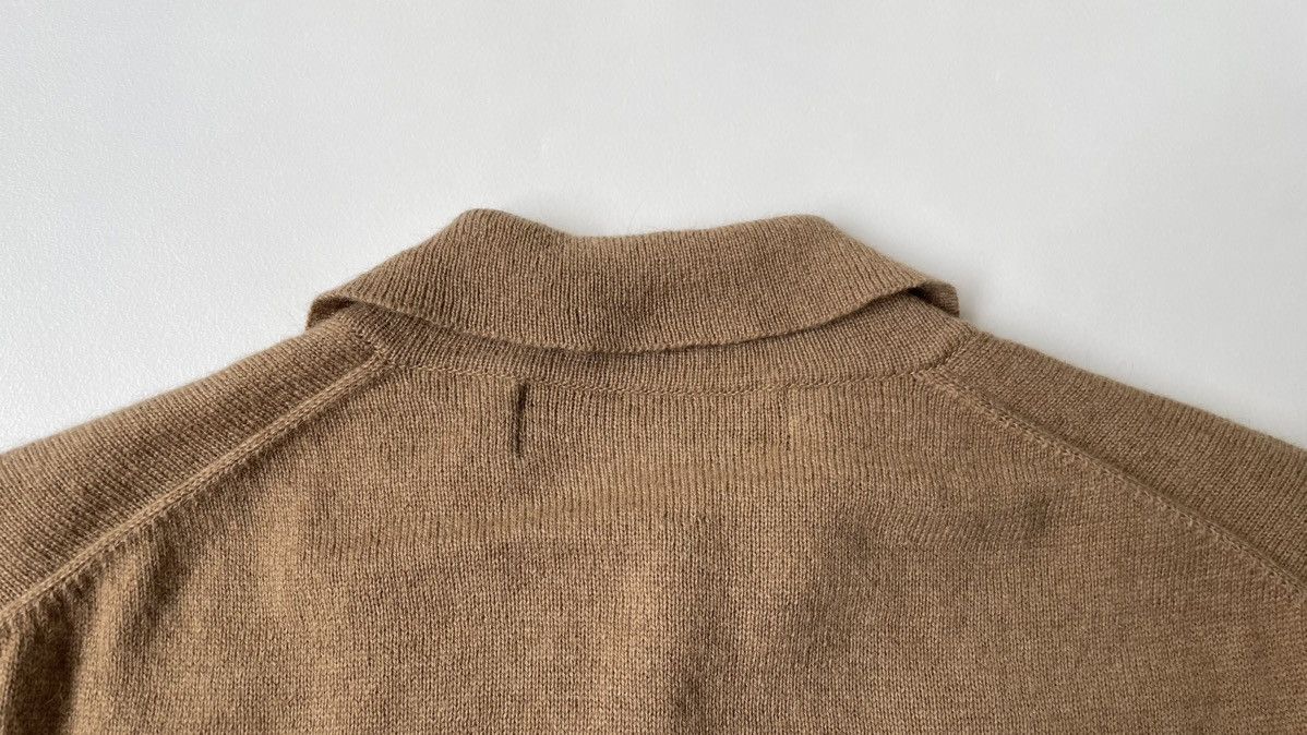 Comme des Garcons A/W 04 Camel Wool Polo Sweater Size US M / EU 48-50 / 2 - 11 Thumbnail