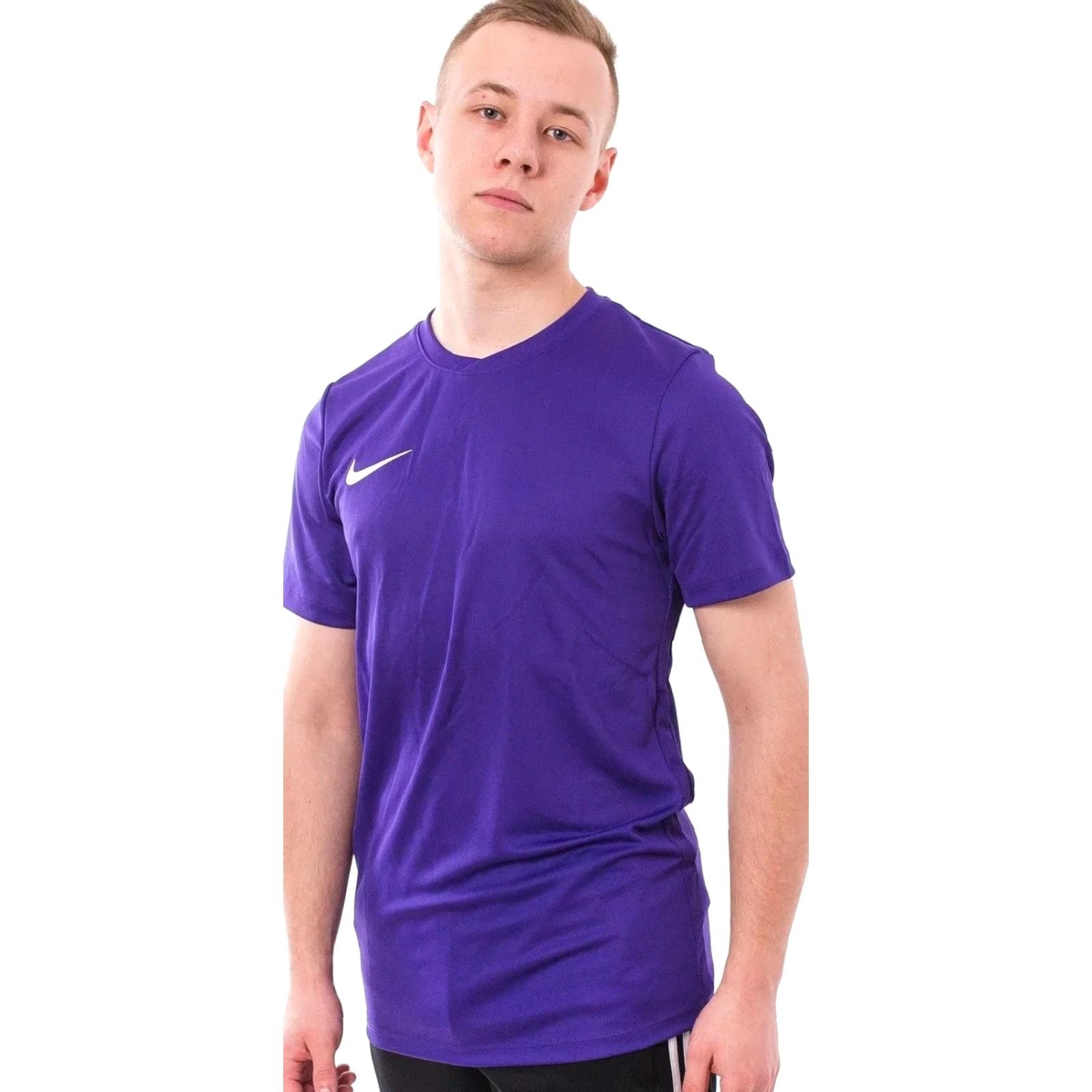 Nike NIKE Dri-Fit Park Original 2018 Men Football Soccer Training Shirt Jersey L Violet Nike Park Shirt Mens Large Football Size US L / EU 52-54 / 3 - 8 Thumbnail