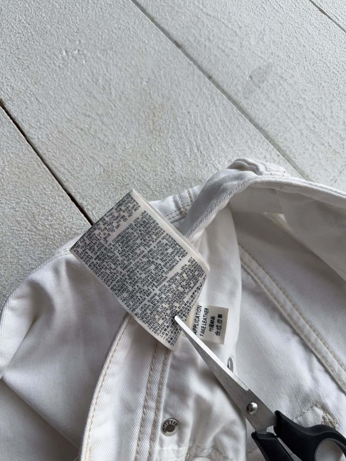 Diesel × Japanese Brand Rare Diesel Industries Safado Distressed Denim Jeans Size US 34 / EU 50 - 18 Thumbnail
