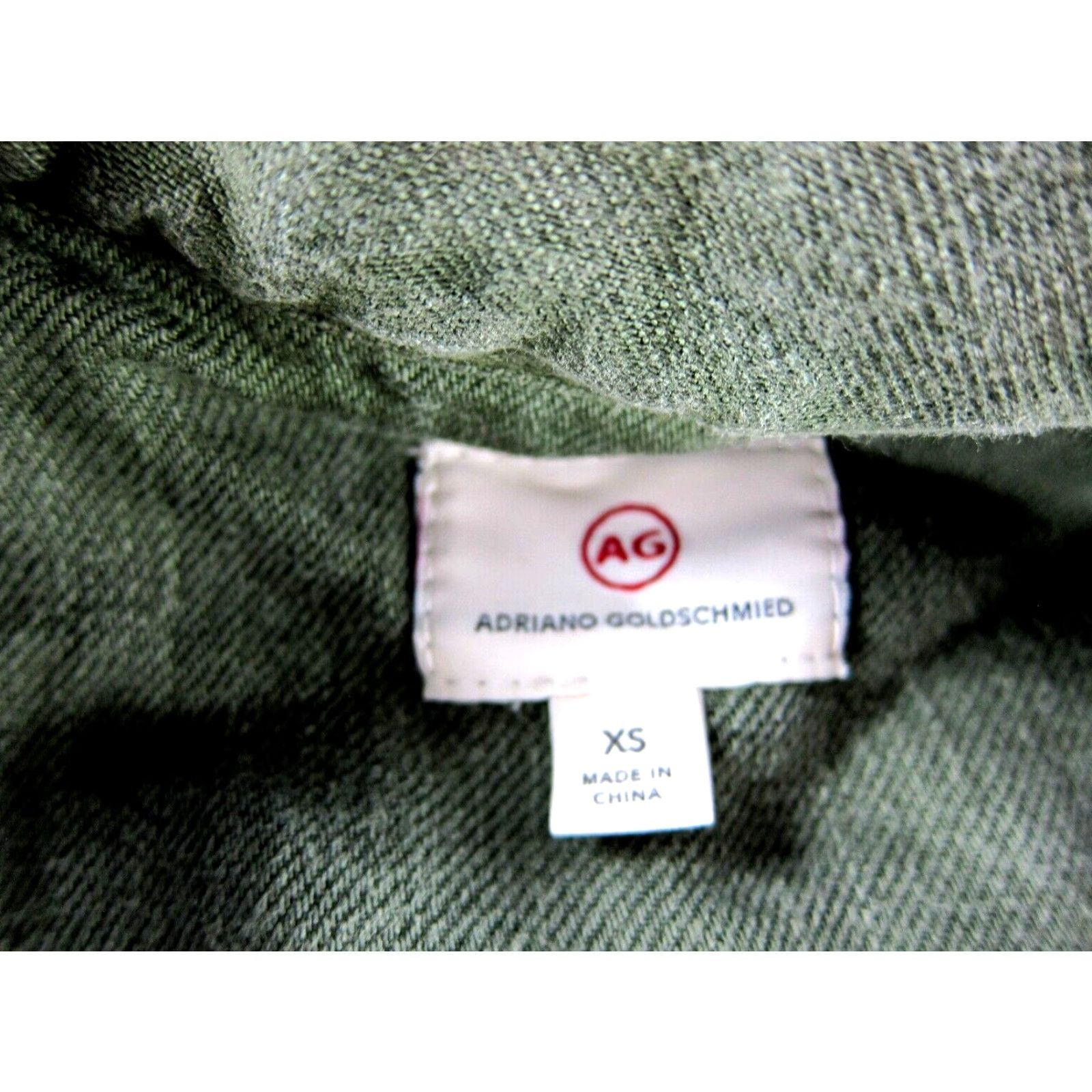 Vintage VINTAGE Adriano Goldschmied Linen Army Green Pocket Utility Military Field Jacket XS Size XS / US 0-2 / IT 36-38 - 3 Thumbnail