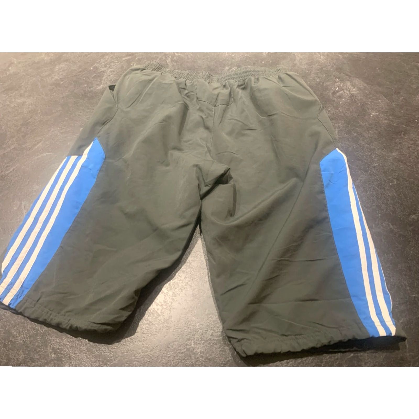 Adidas ADIDAS Windbreaker Shorts Pants Activewear Gray Large Mens Size US 33 - 5 Thumbnail