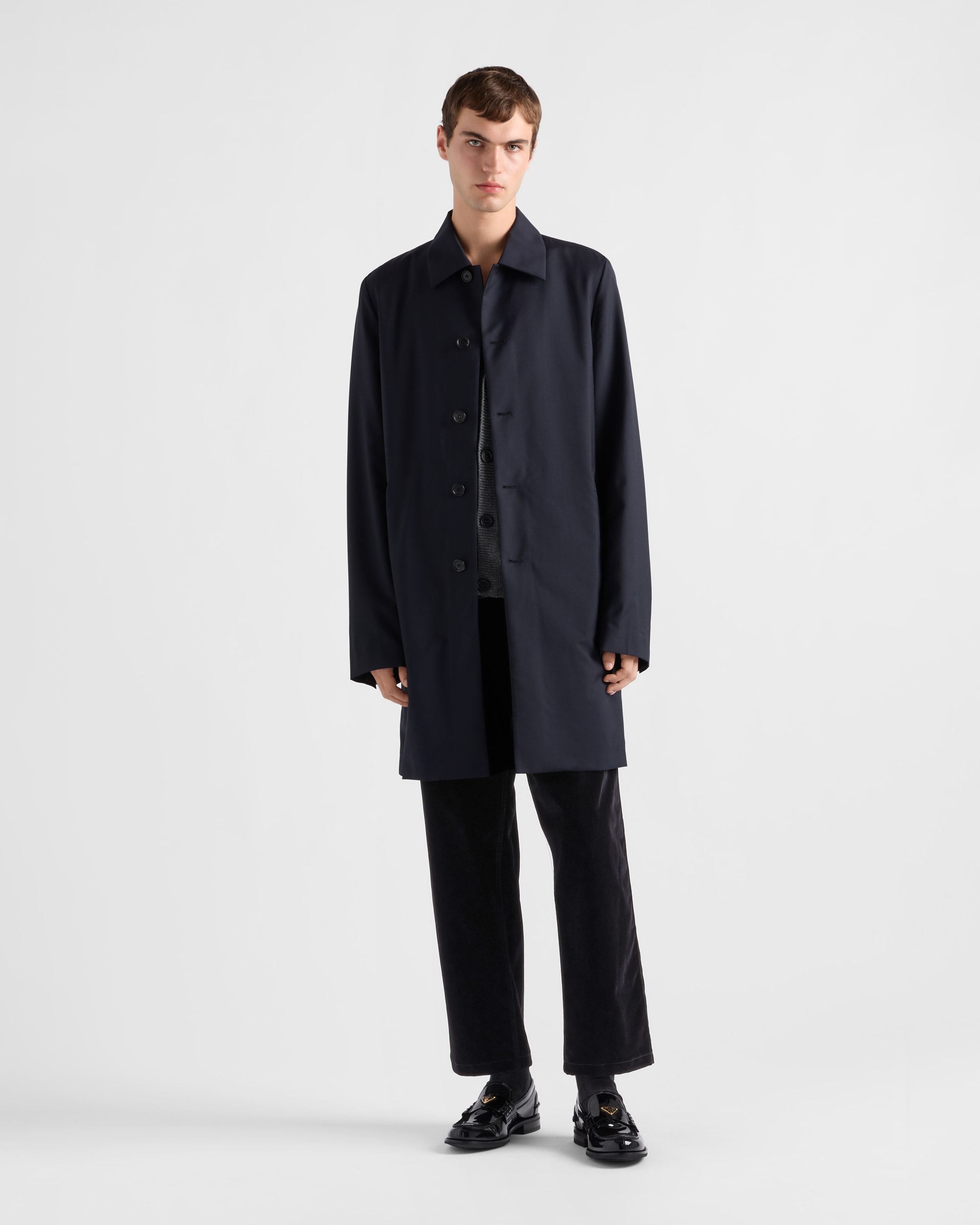 Prada o1bcso1str1025 Velvet Denim Pants in Black Size US 30 / EU 46 - 4 Thumbnail