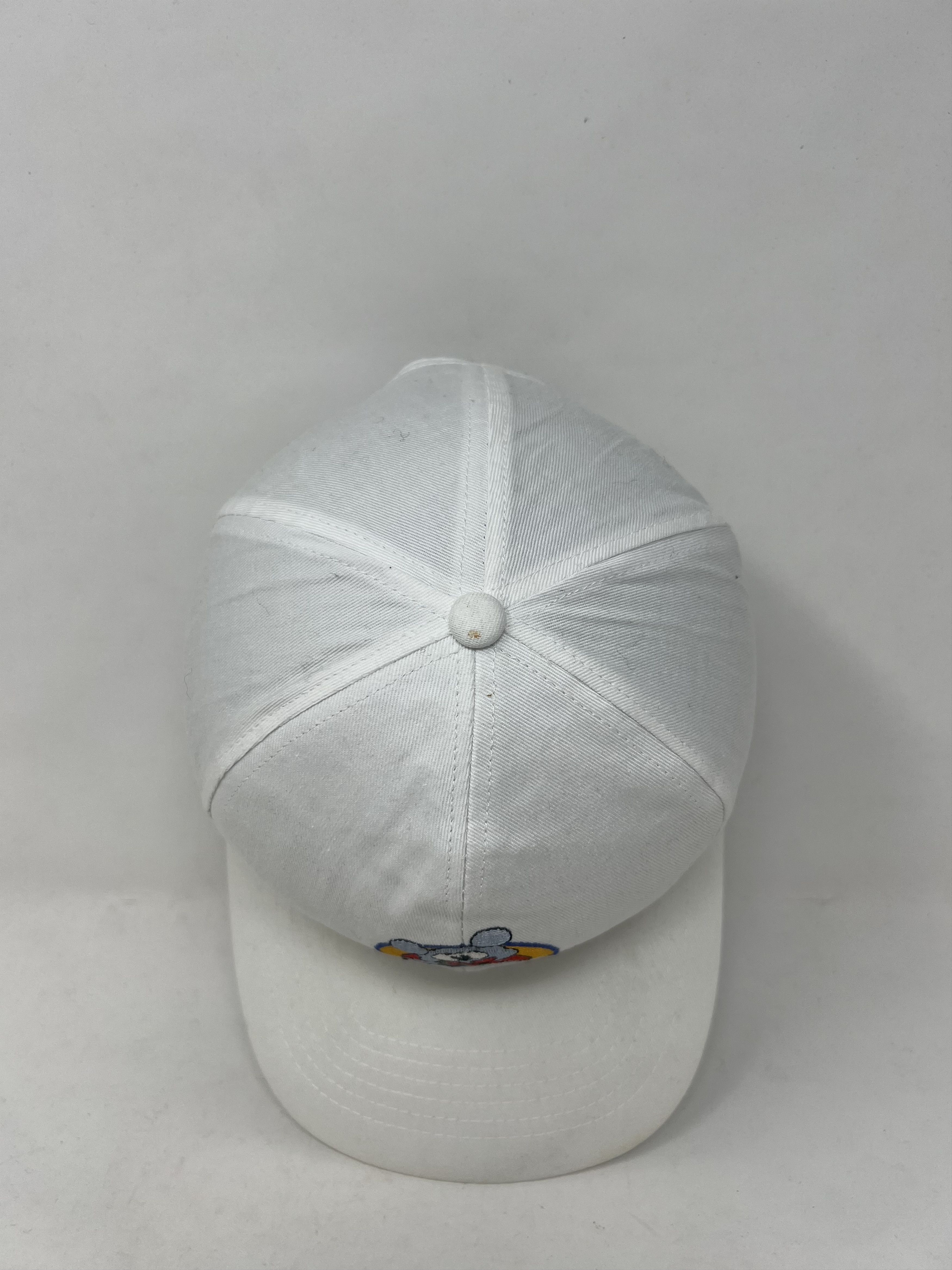 Japanese Brand Cartoon Archive Japan White Embroidery Hat Size ONE SIZE - 6 Thumbnail