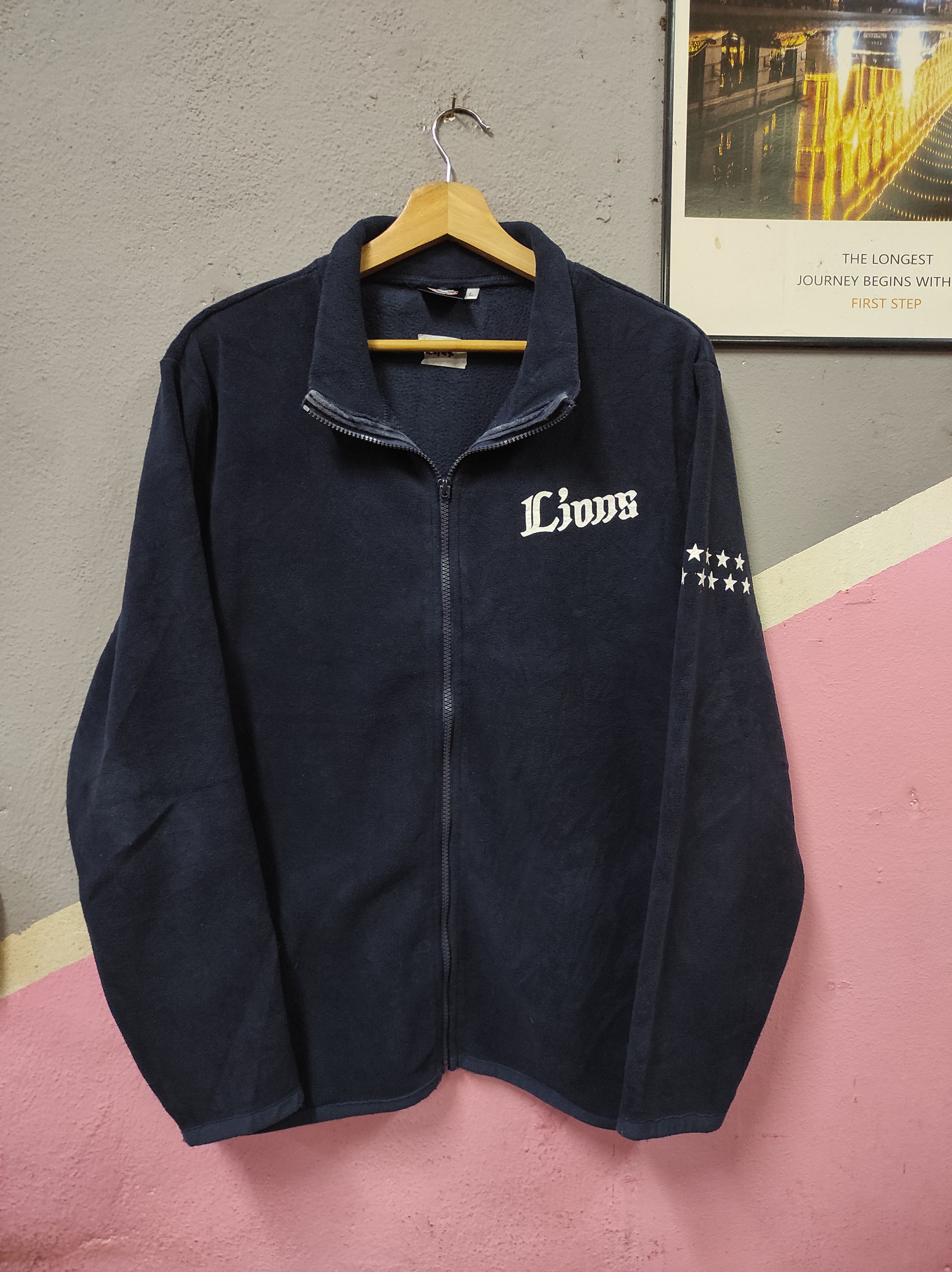 Japanese Brand × MLB SEIBU LIONS BASEBALL LIGHT JACKET FLEECE Size US L / EU 52-54 / 3 - 1 Thumbnail