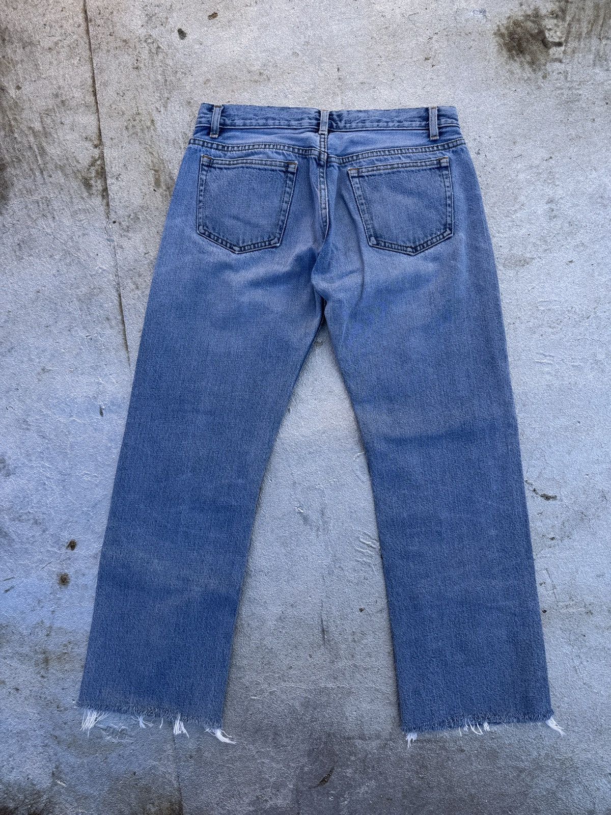 A.P.C. 1 of 1 APC Low Rise Patchwork Repaired Jeans Size US 29 - 9 Thumbnail