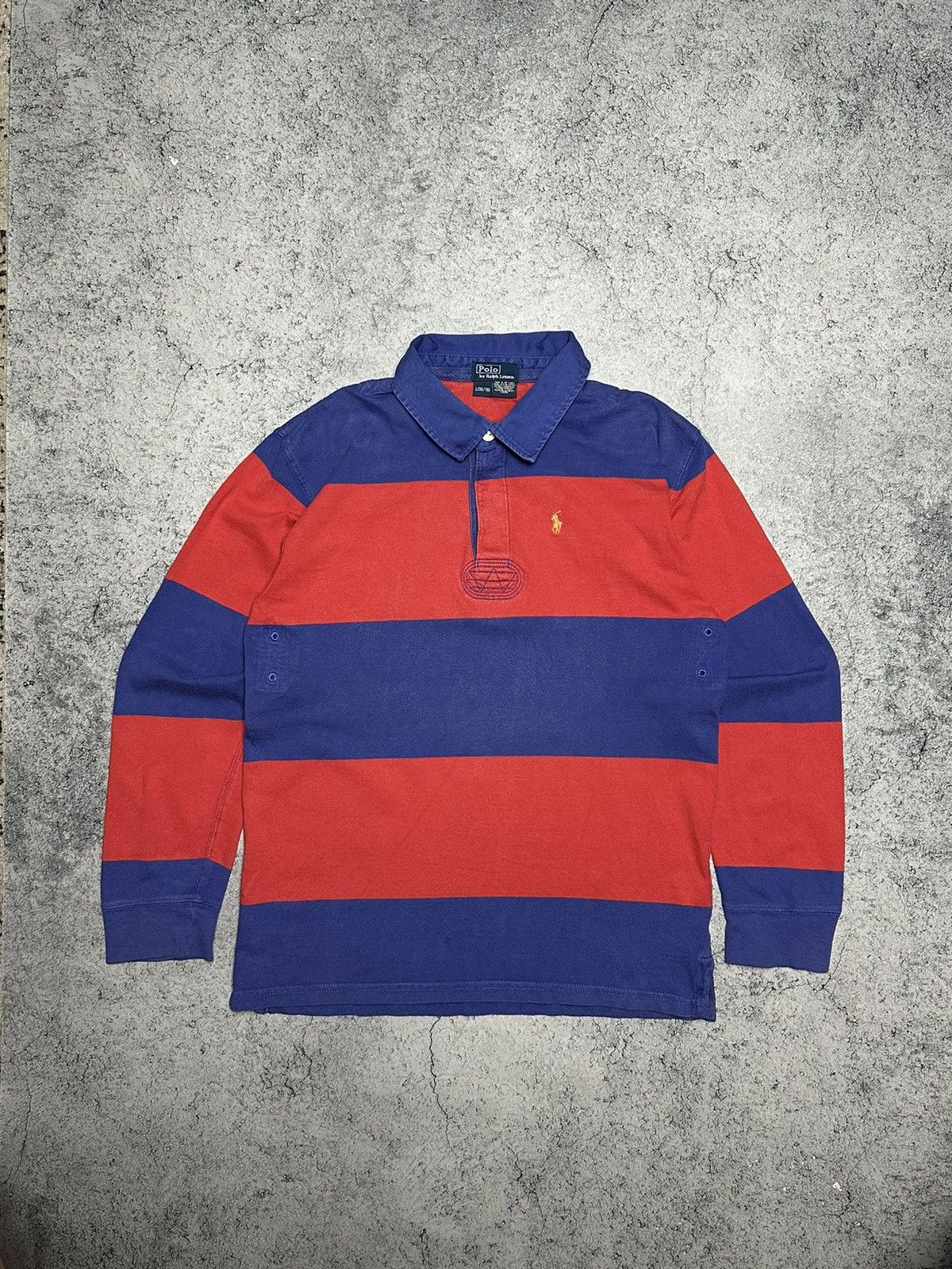 Vintage Polo Ralph Lauren Striped Rugby Shirt