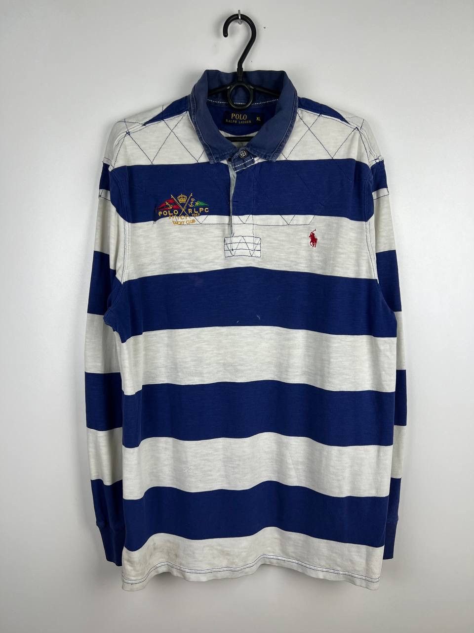Vintage Polo Ralph Lauren Rugby polo long sleeve size XL Size US XL / EU 56 / 4 - 1 Thumbnail