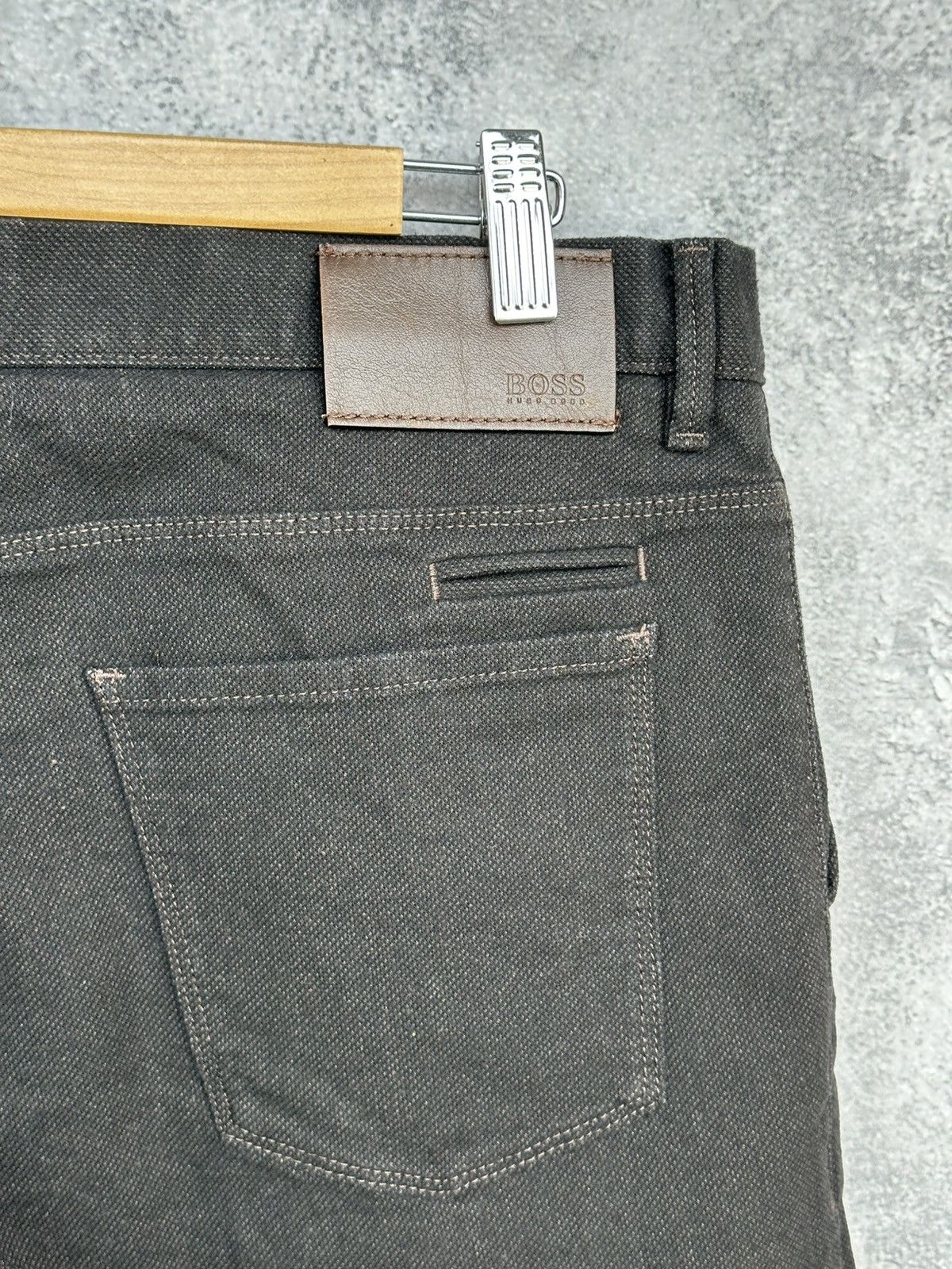 Hugo Boss Hugo Boss Maine Chino 20 Pants Brown Stretch Casual Trousers Size US 34 / EU 50 - 10 Thumbnail