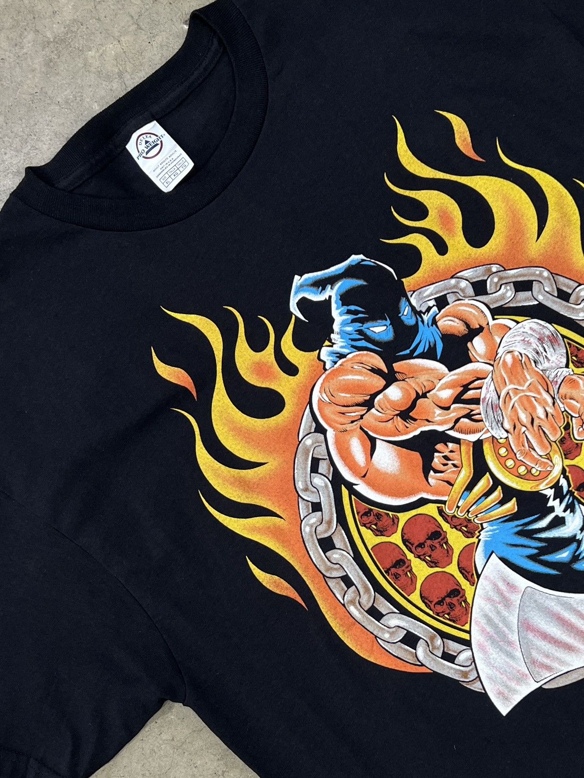 Vintage Vintage Executioner Flame Sword Death Tennessee River XL Size US XL / EU 56 / 4 - 1 Thumbnail