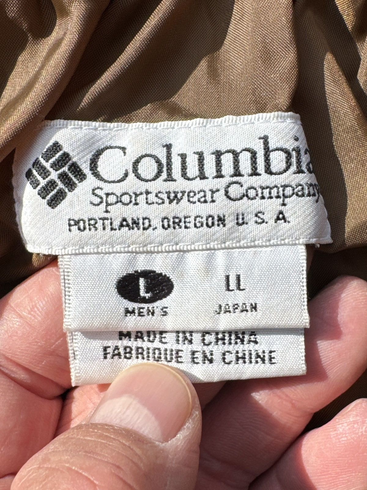 Columbia VTG Columbia Mens Size LARGE Duck Camo Nylon Rain Pants Size US 36 / EU 52 - 5 Thumbnail