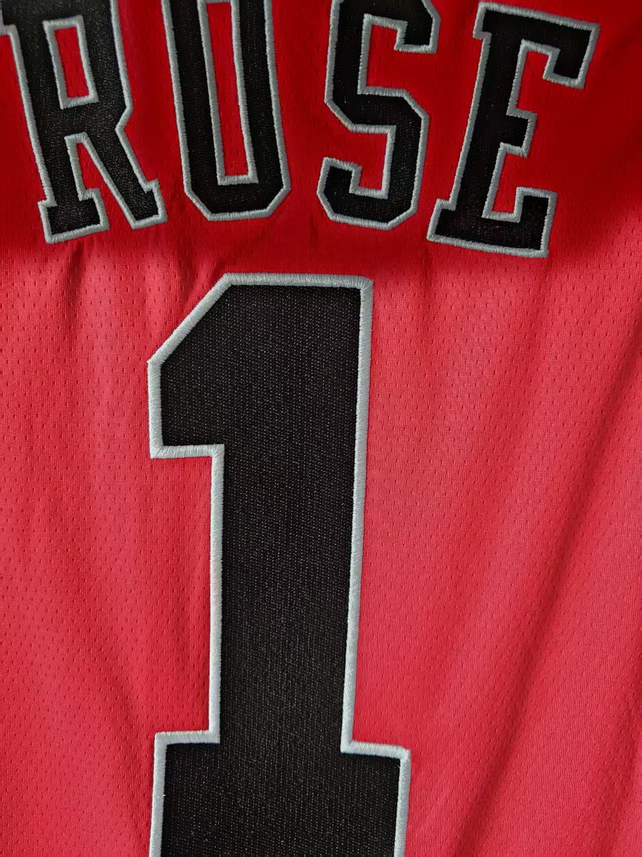 NBA Chicago Bulls #1 Derrick Rose Jersey Stitched Size US M / EU 48-50 / 2 - 5 Thumbnail