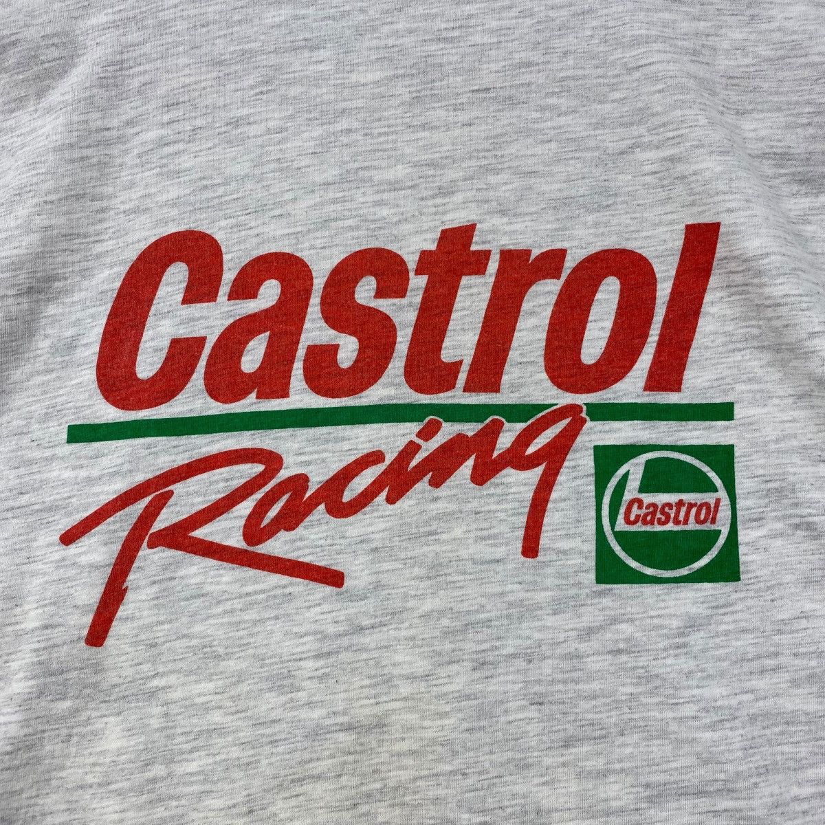 Japanese Brand × Vintage Vintage 90's CASTROL RACING 100th Anniversary Tee Shirt Size US M / EU 48-50 / 2 - 3 Thumbnail
