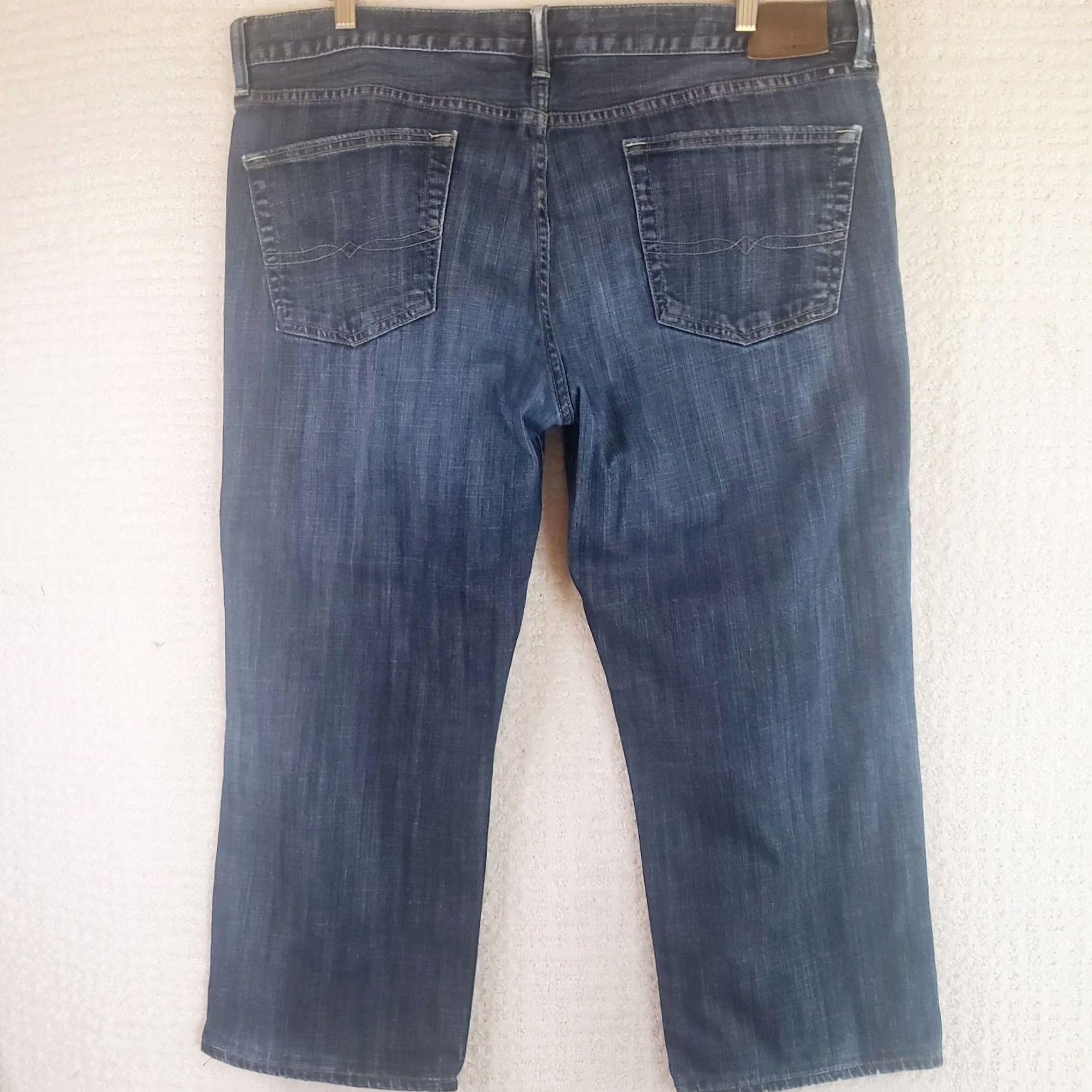 Lucky Brand Lucky Brand 363 Vintage Straight Jeans - Medium Wash - 40x25 - Cotton Blend Denim - Regular Size - 5-Pocket - Blue - Mens Size US 40 / EU 56 - 6 Thumbnail
