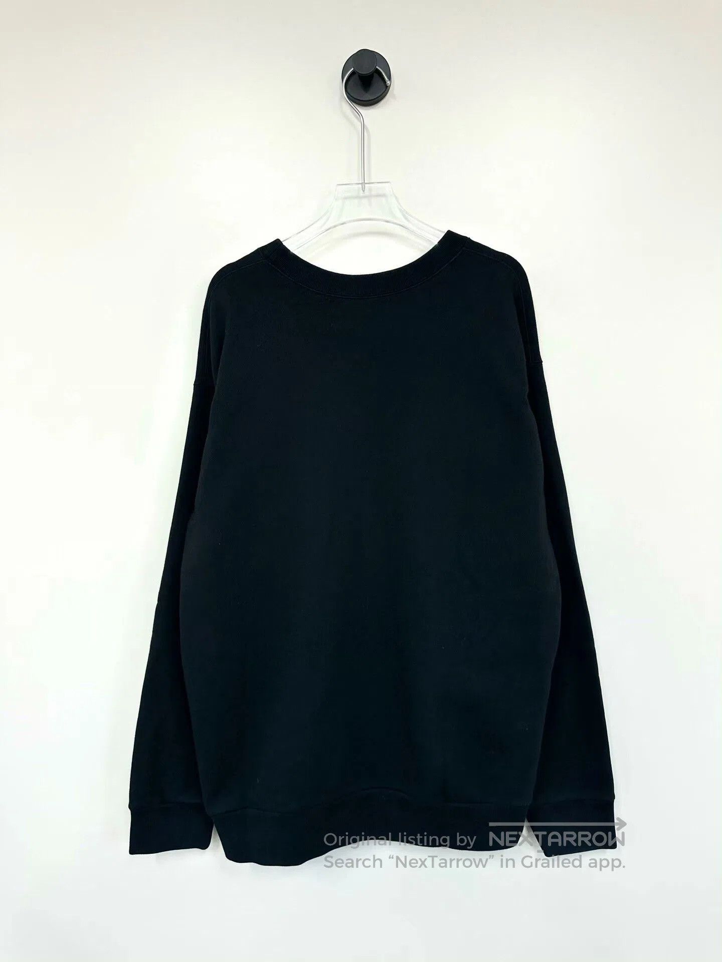 Gucci Gucci Black Logo Embroidered Sweatshirt. Size US M / EU 48-50 / 2 - 2 Thumbnail