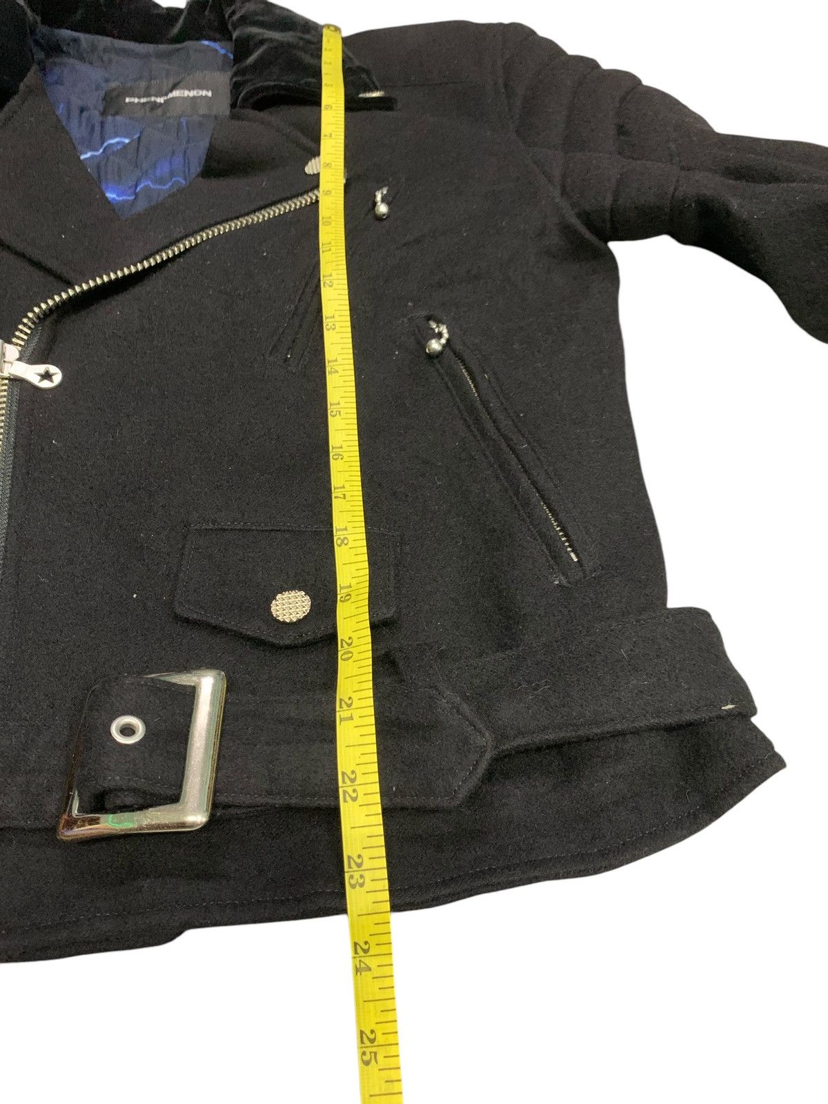 Japanese Brand × PHENOMENON Aw 2011 Phenomenon Thunder Double Collar Wool Jacket Size US M / EU 48-50 / 2 - 20 Thumbnail