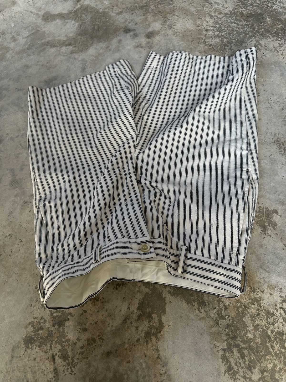 Comme des Garcons Homme SS97 Comme des Garcons Stripes Short Size US 27 - 11 Thumbnail