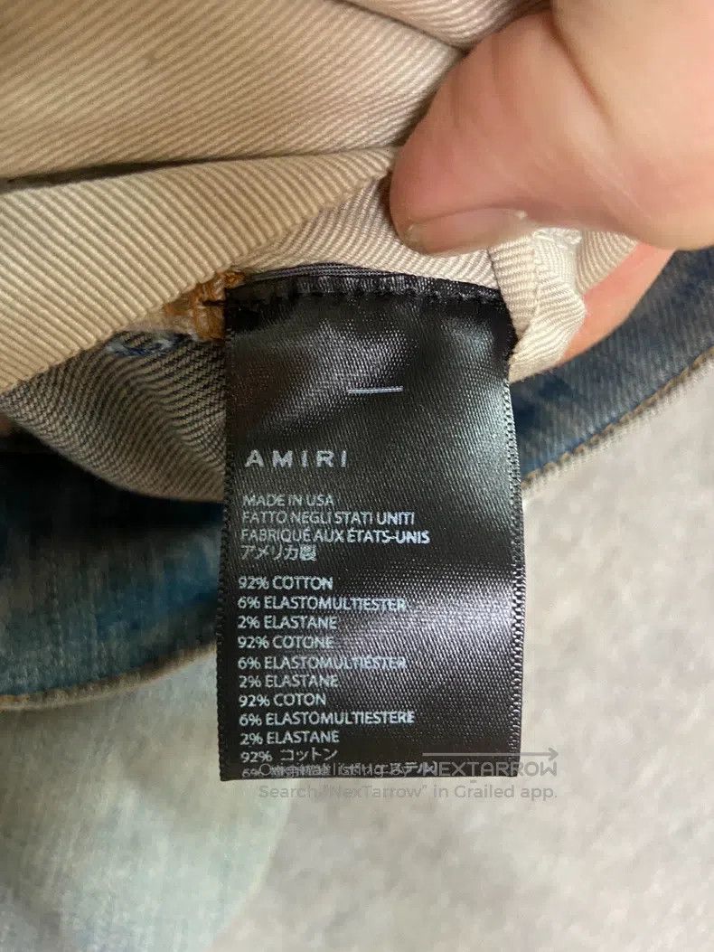 Amiri Amiri Size 33 Chain diamond jeans size 33 Size US 33 - 5 Thumbnail