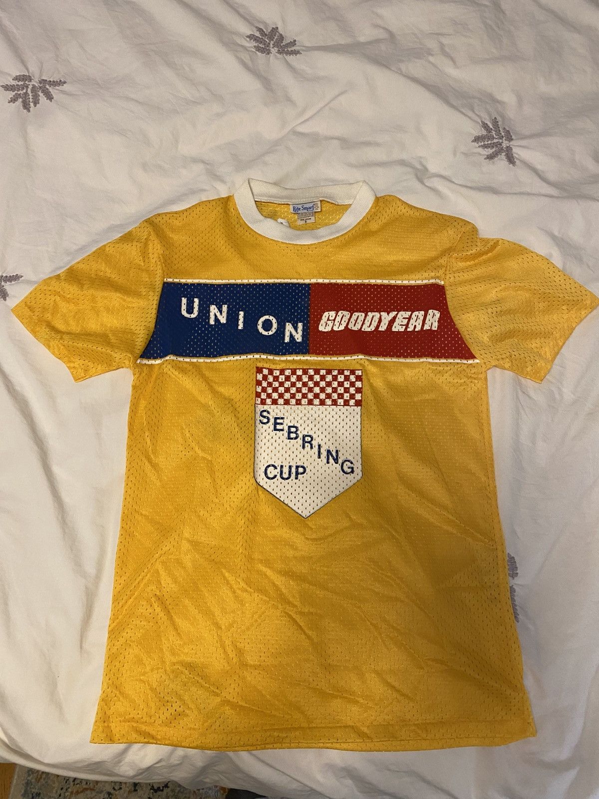 Vintage Goodyear Racing/Motocross Mesh Tee Size US S / EU 44-46 / 1 - 1 Thumbnail