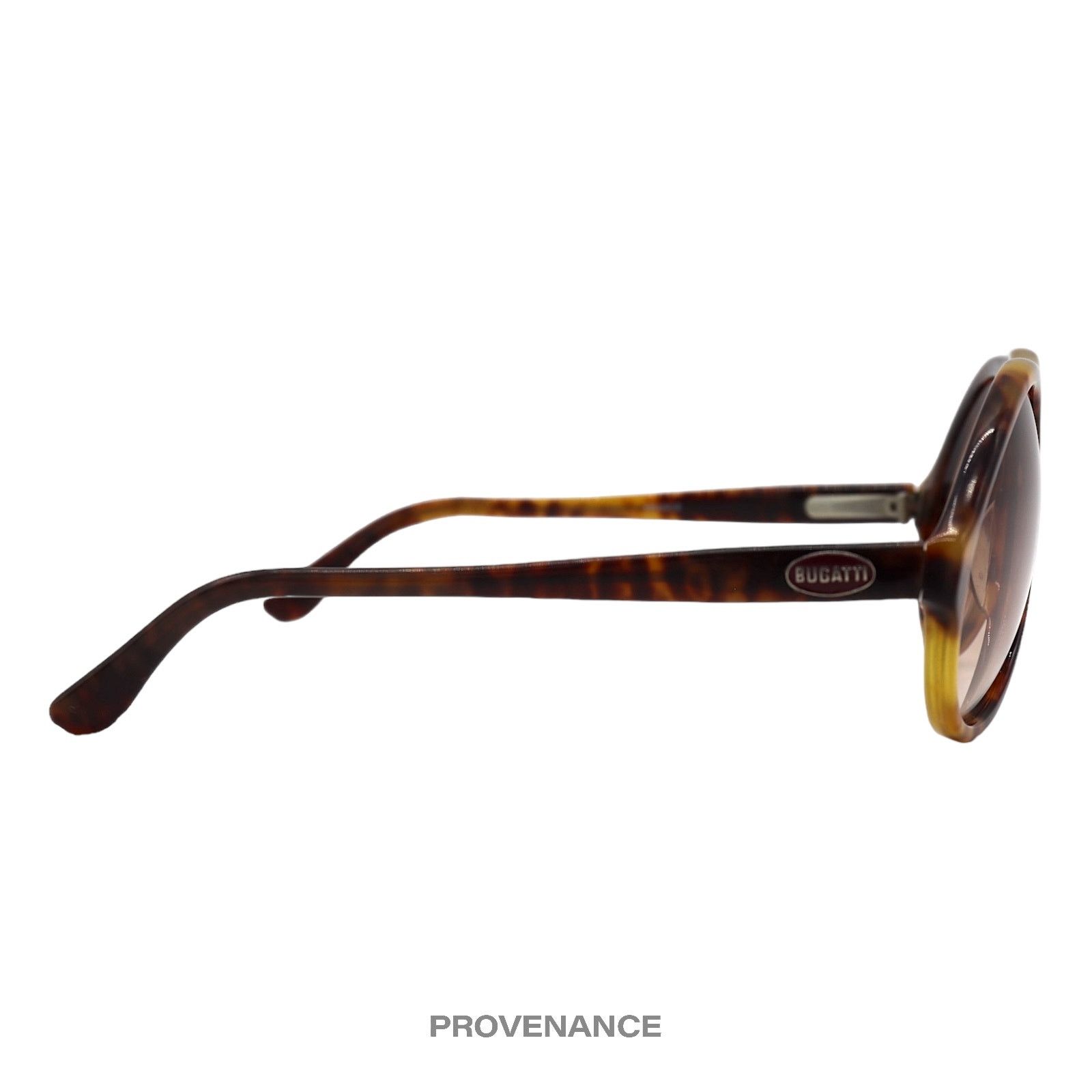 Bugatti 🔴 Bugatti Teardrop Logo Sunglasses - Havanna Brown Size ONE SIZE - 5 Thumbnail