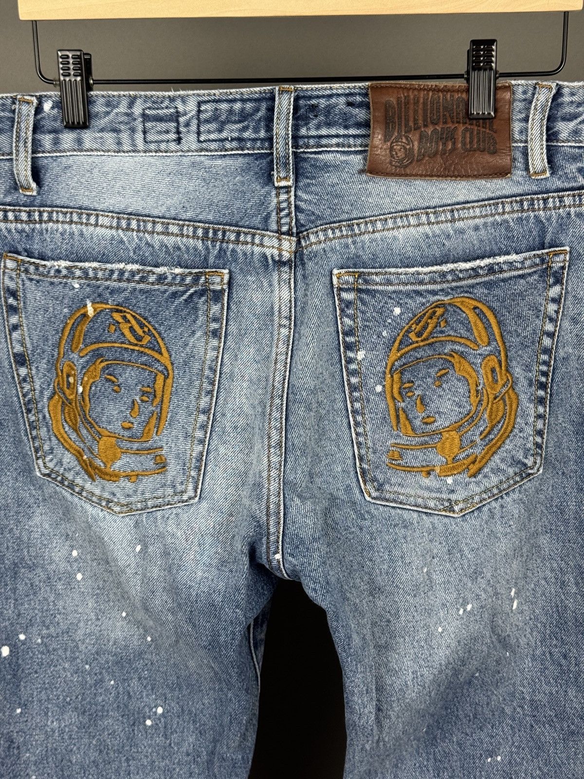 Billionaire Boys Club BILLIONAIRE BOYS CLUB MEN WIRED JEANS (BLUE) Size US 30 / EU 46 - 2 Thumbnail