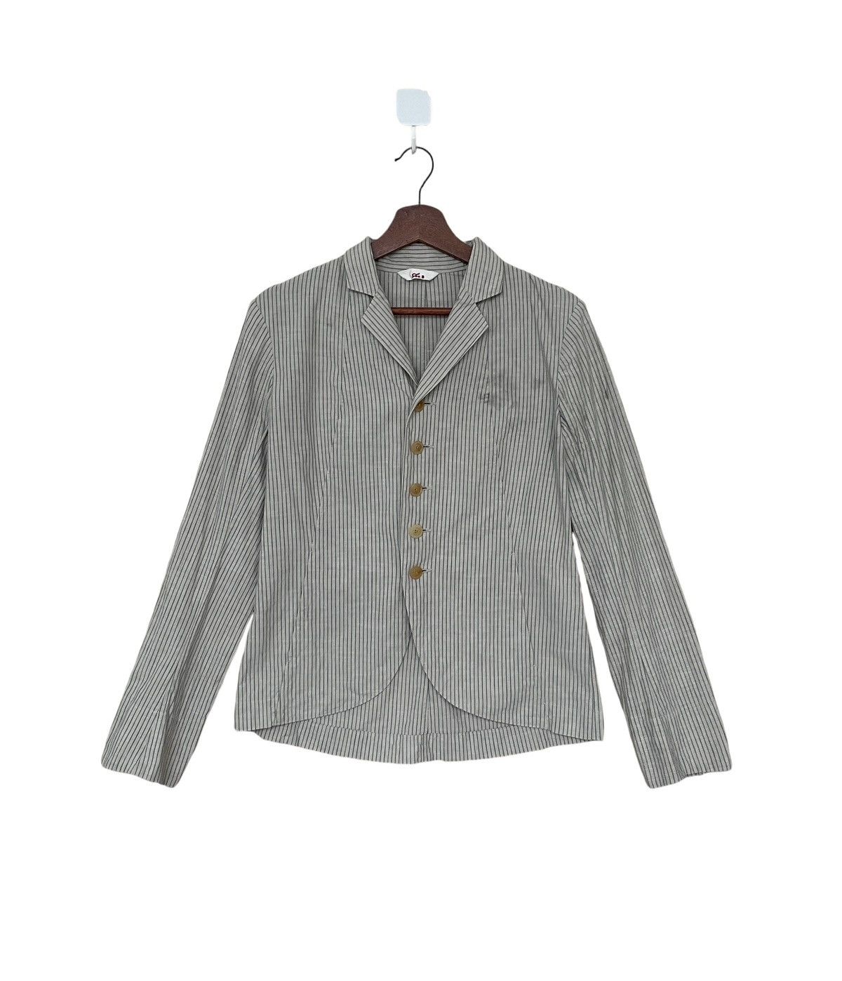 45rpm Vintage Japanese Brand 45rpm Hickory Jacket 2000s Size 34S - 1 Thumbnail