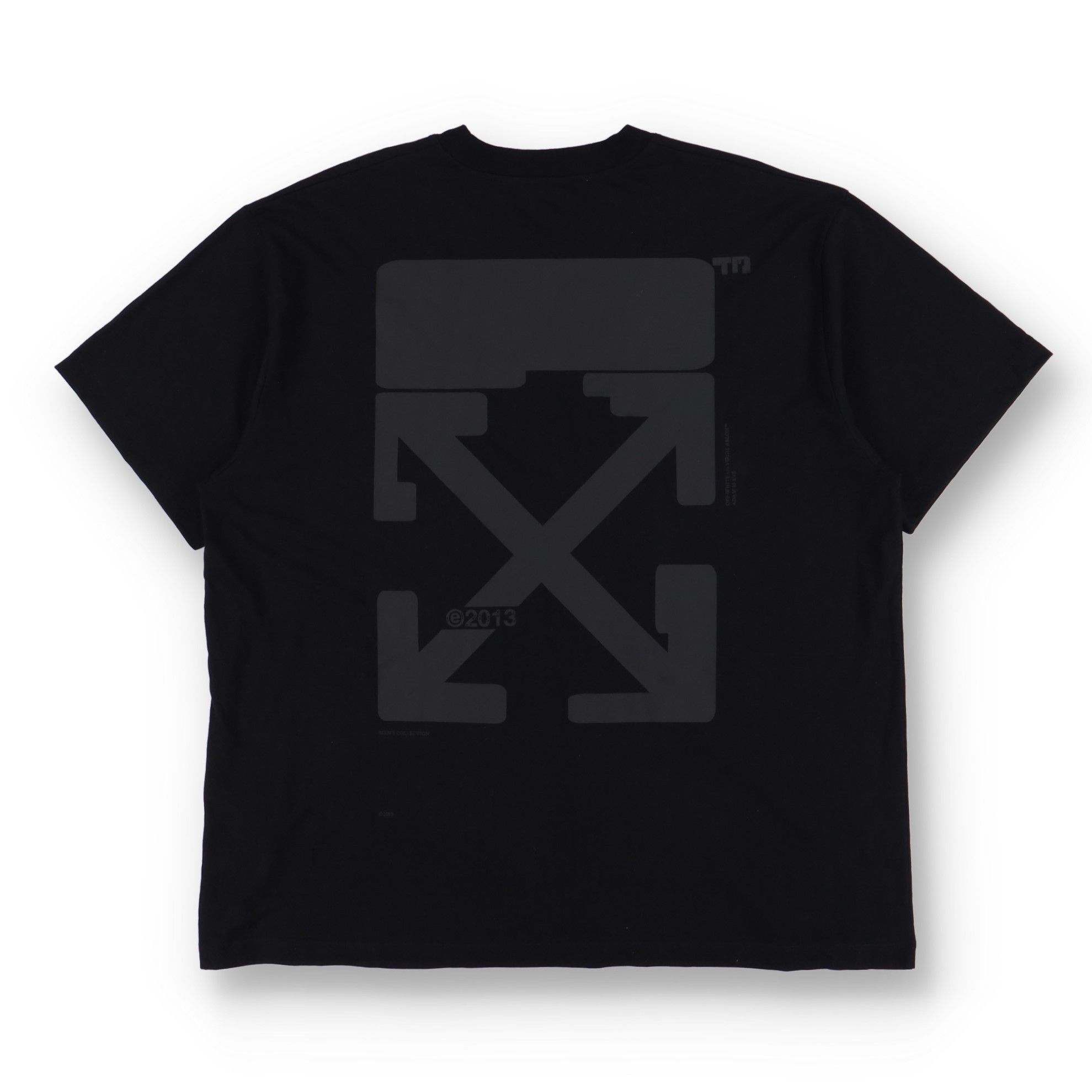Off-White Black Tech Marker Arrows Oversized T-Shirt Size US M / EU 48-50 / 2 - 1 Thumbnail