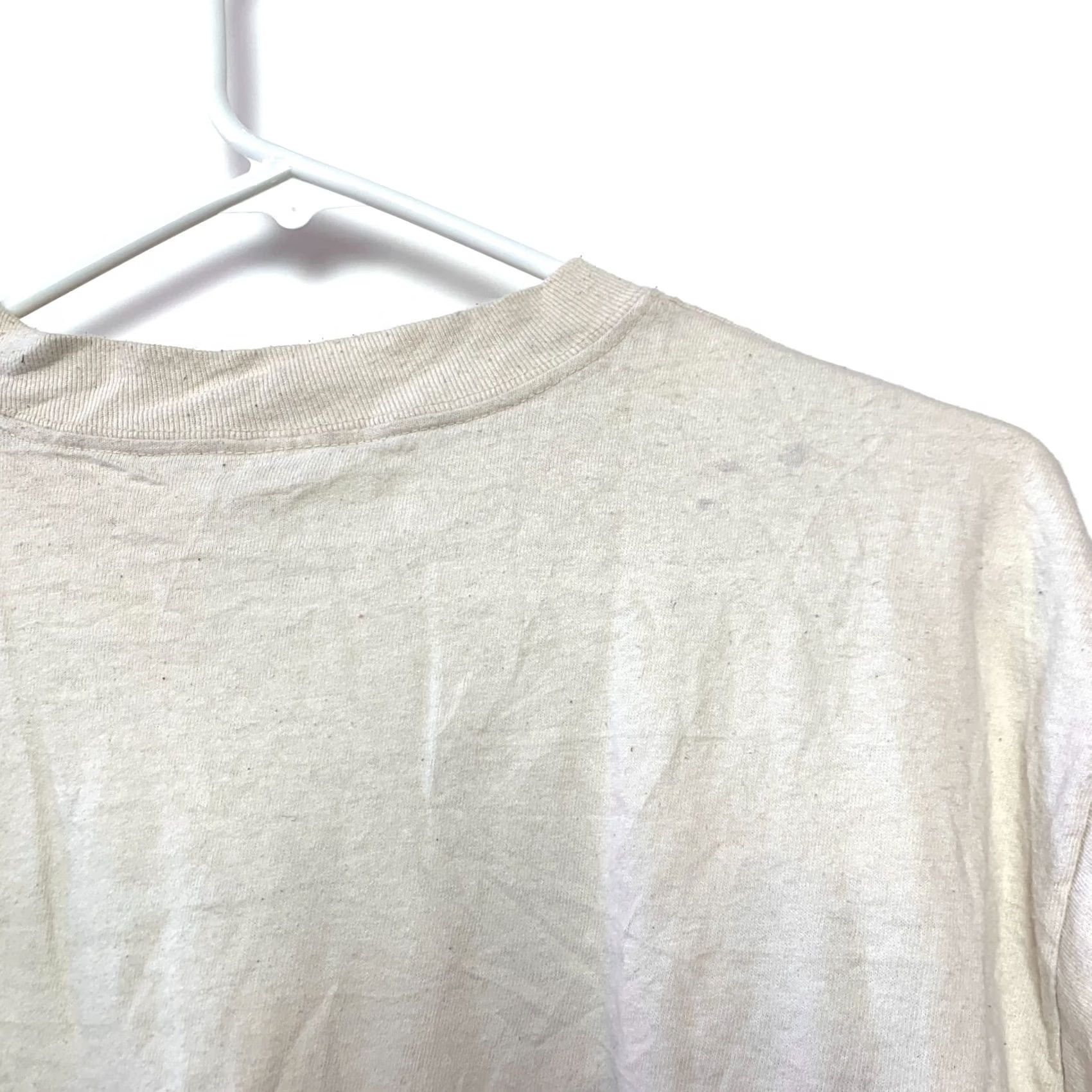 George VINTAGE Belton Lake George New York Short Sleeve Tee T-Shirt Mens Large White Crew Neck Size US L / EU 52-54 / 3 - 6 Thumbnail