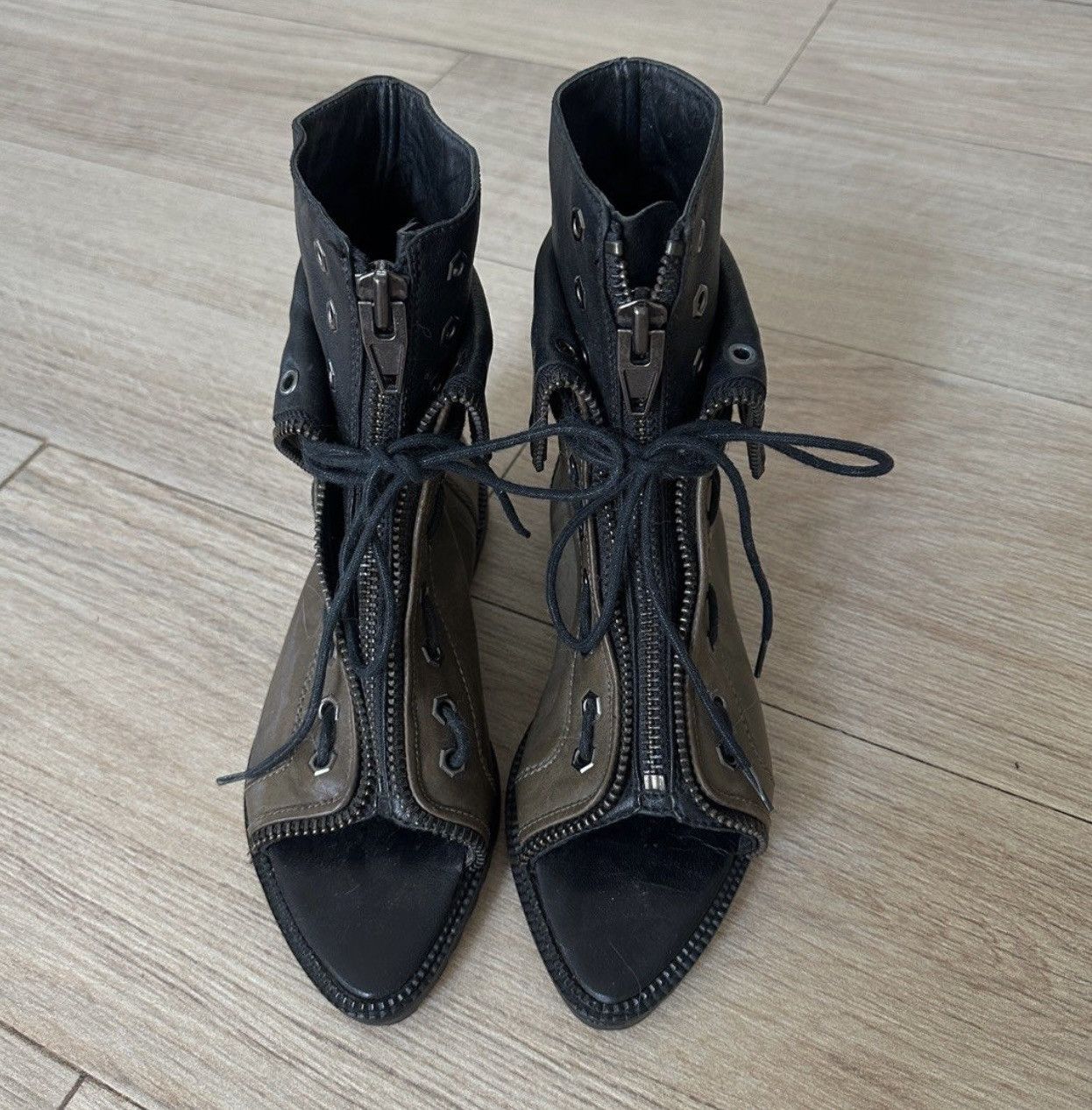 Alexander Wang Alexander Wang street-inspired flat zippered pointed open Size US 8 / IT 38 - 6 Thumbnail