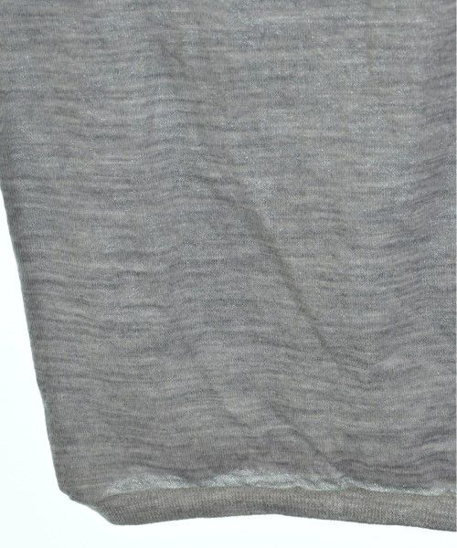 Comme des Garcons Homme Deux Knitwear Short Sleeve Plain Half Button Gray Size US S / EU 44-46 / 1 - 5 Thumbnail