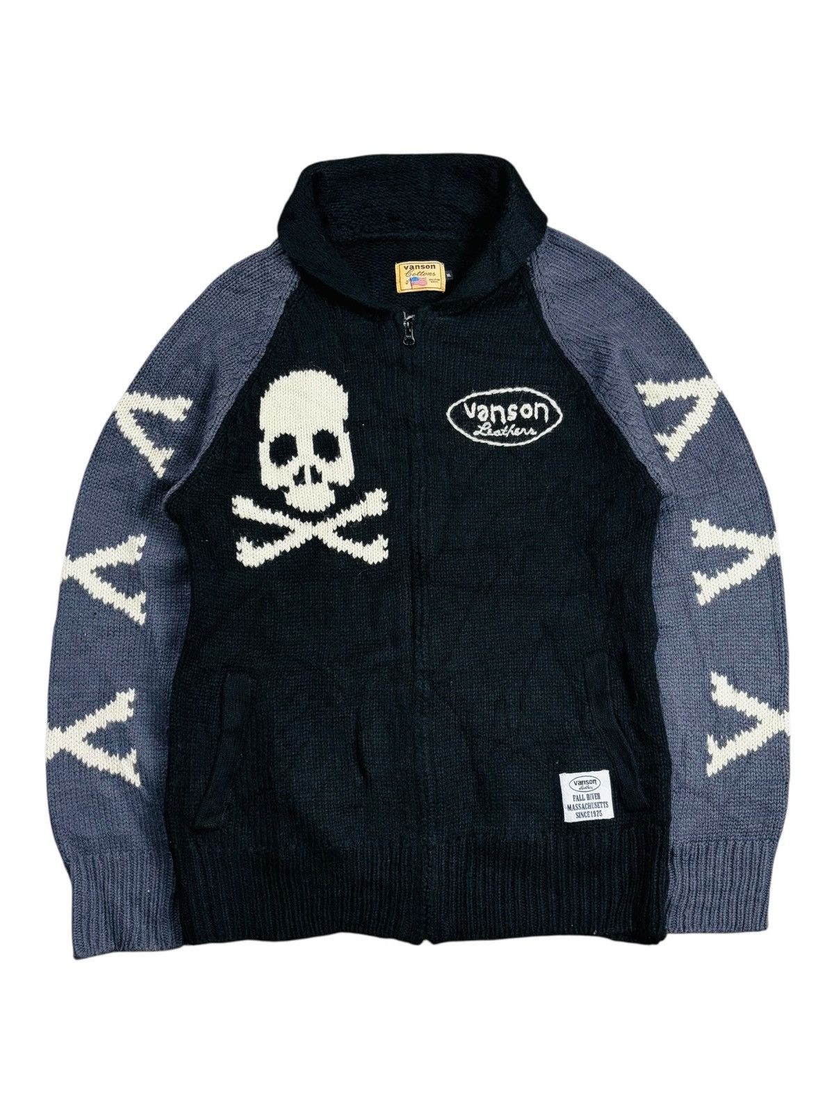 Hysteric Glamour Archive Vanson - Iconic Chunky Knitted Jacket Size US M / EU 48-50 / 2 - 2 Thumbnail