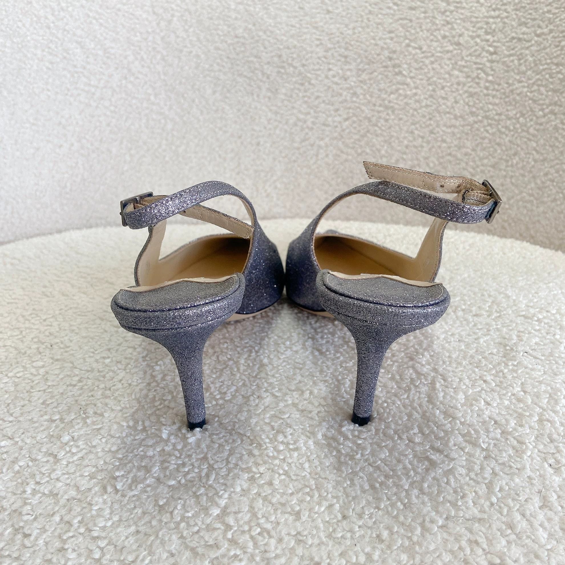 Jimmy Choo Jimmy Choo Sparkle Pointed Toe High Heels 39 Size US 8.5 / IT 38.5 - 3 Thumbnail