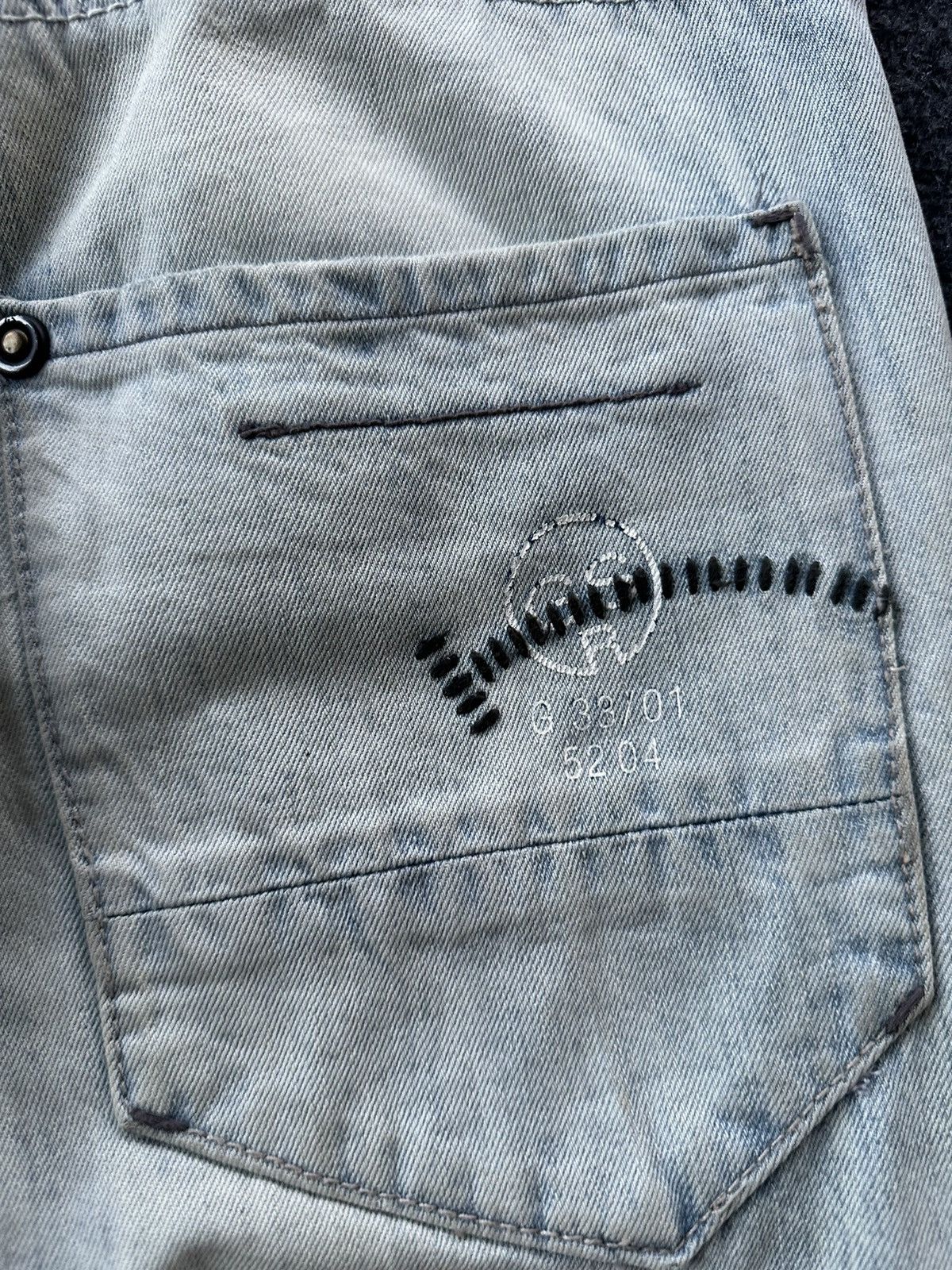 Beauty Beast × G-Star Gstar Raw G33/01 Distressed Denim D167 Size US 29 - 8 Thumbnail