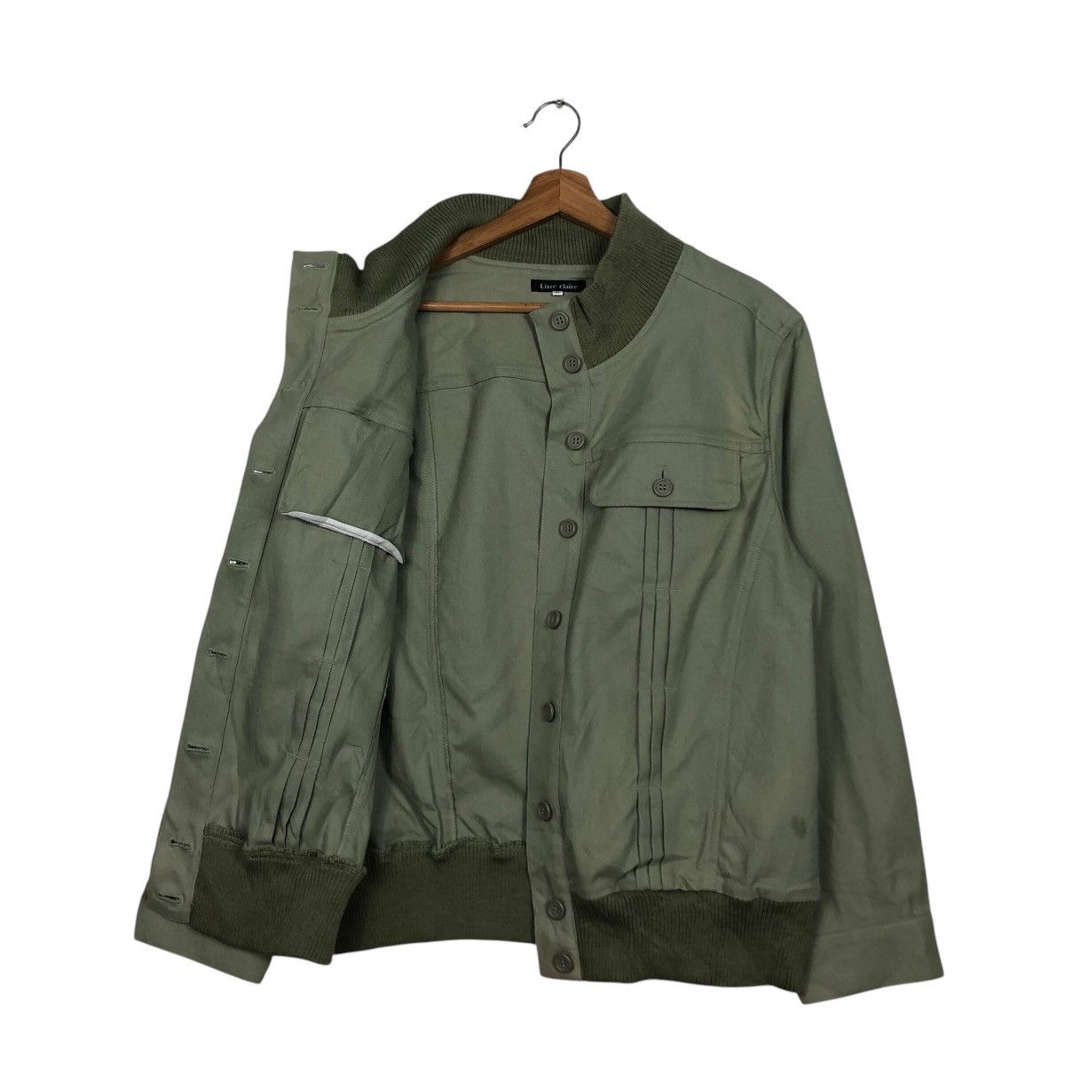 Japanese Brand × Vintage 📌Vintage Bomber Jacket Livre Claire Japan Issey Miyake Size US M / EU 48-50 / 2 - 12 Thumbnail