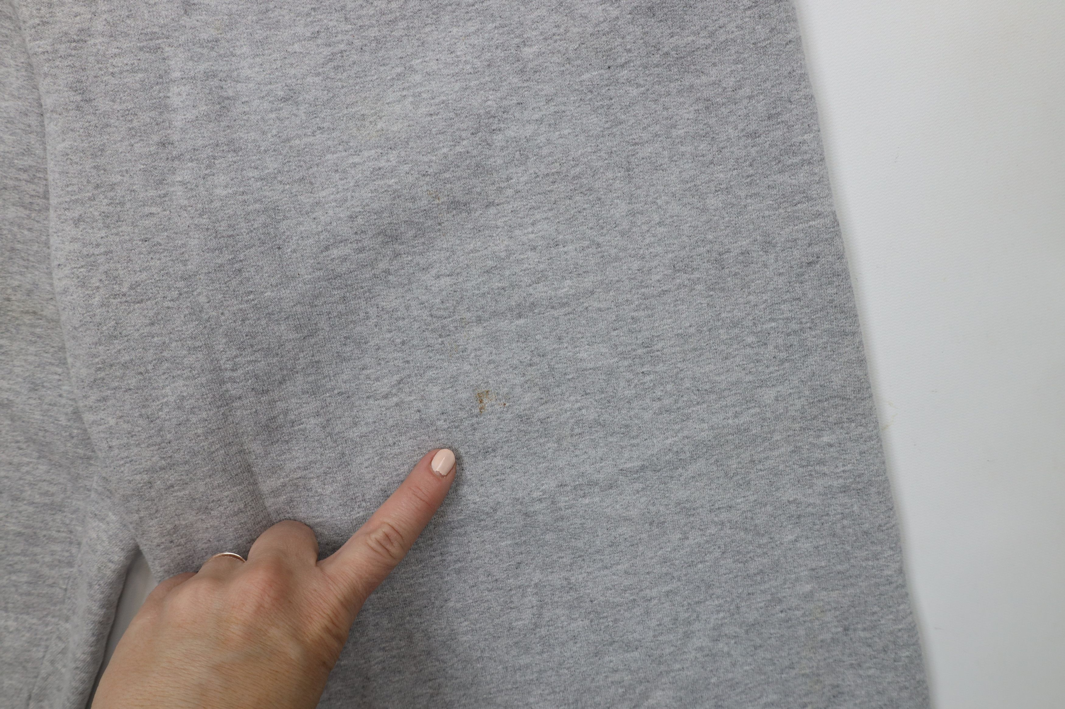 Starter × Vintage Vintage 90s Starter Blank Cuffed Sweatpants Joggers Gray Size US 34 / EU 50 - 5 Thumbnail