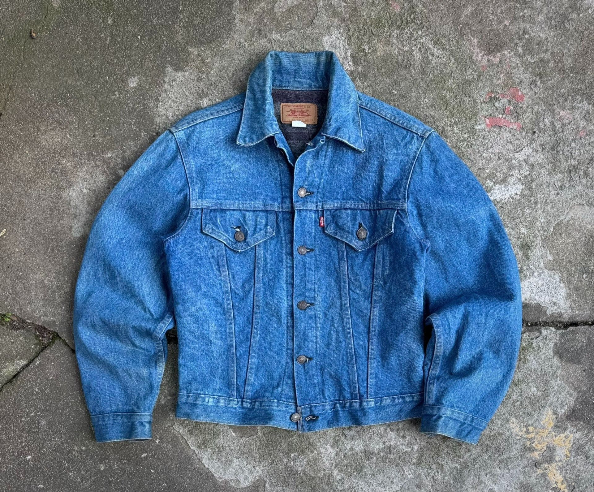 Vintage Vintage 70s Levis 70505 Denim Jacket Size US S / EU 44-46 / 1 - 1 Thumbnail