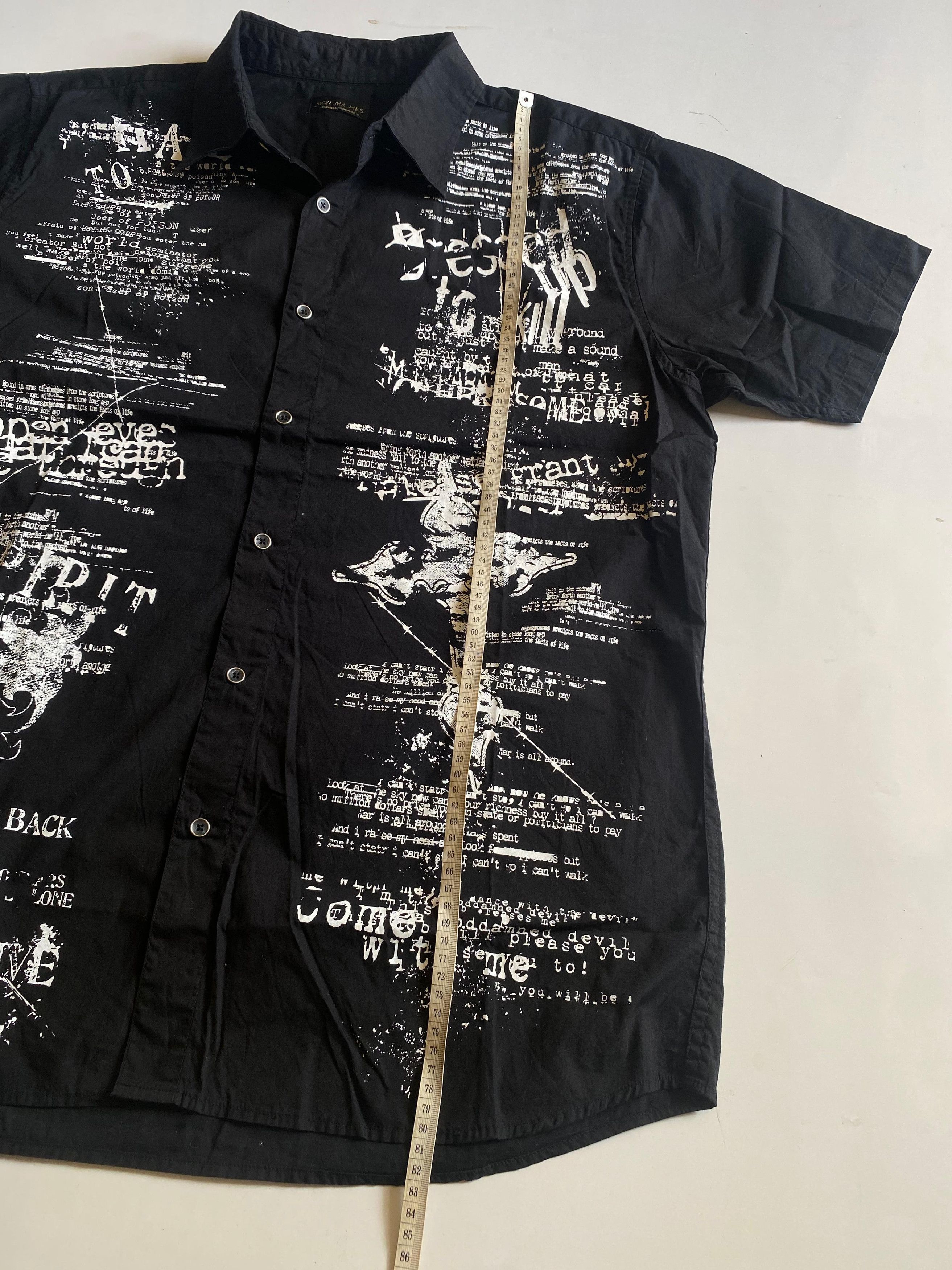 Japanese Brand Japanese Poem Shirt Size US XL / EU 56 / 4 - 4 Thumbnail