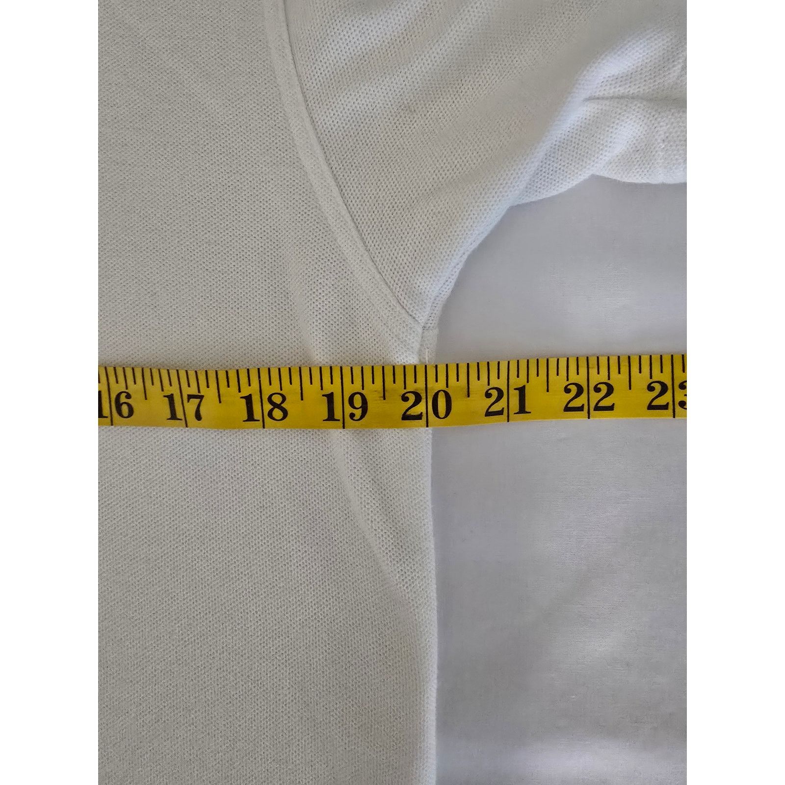 The Masters × Vintage Vintage Womens The Masters Polo Shirt Top VTG Golf White 90s Size XL / US 12-14 / IT 48-50 - 7 Thumbnail